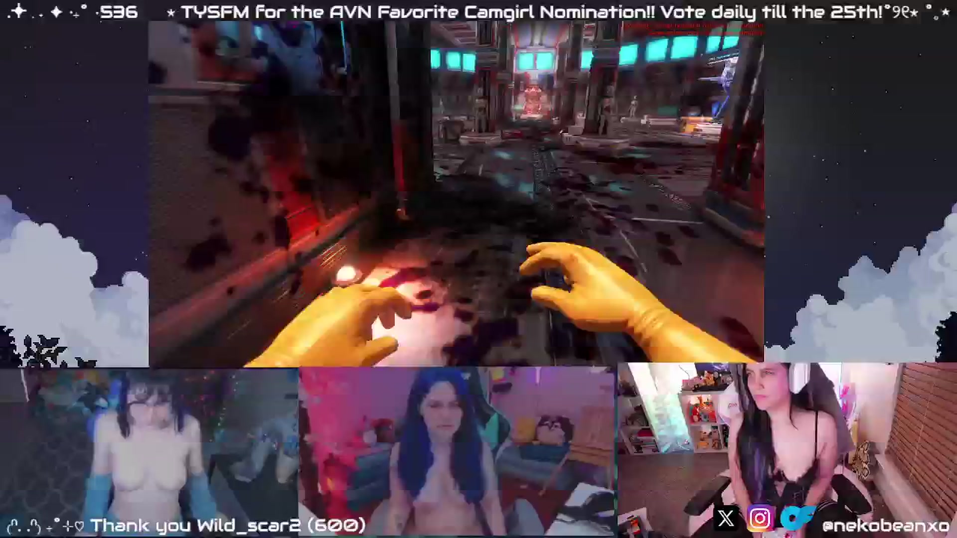 Gallery image thumbnail from Nekobeanxo's myfreecams stream on, 12/19/2024, 07:17 image 15 of 20