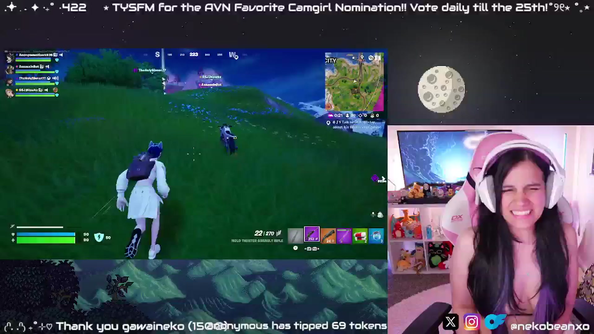 Gallery image thumbnail from Nekobeanxo's myfreecams stream on, 12/21/2024, 09:45 image 17 of 20