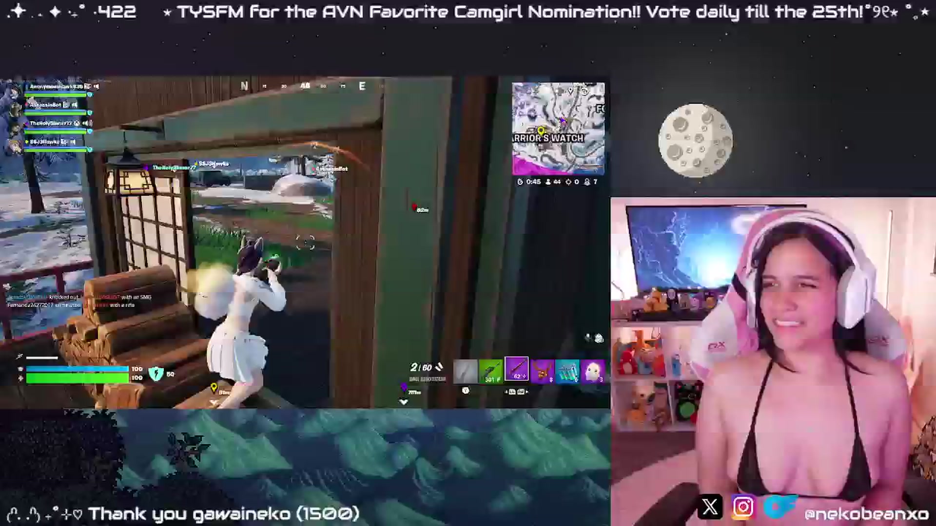 Gallery image thumbnail from Nekobeanxo's myfreecams stream on, 12/21/2024, 09:45 image 18 of 20