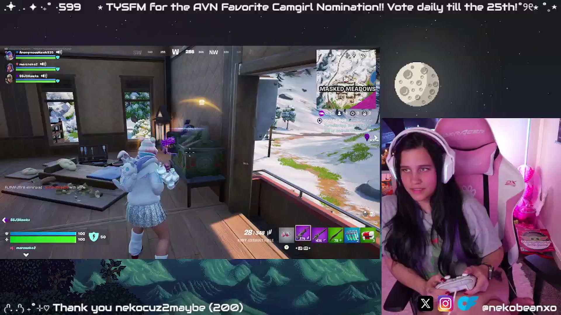 Gallery image thumbnail from Nekobeanxo's myfreecams stream on, 12/28/2024, 07:20 image 17 of 20