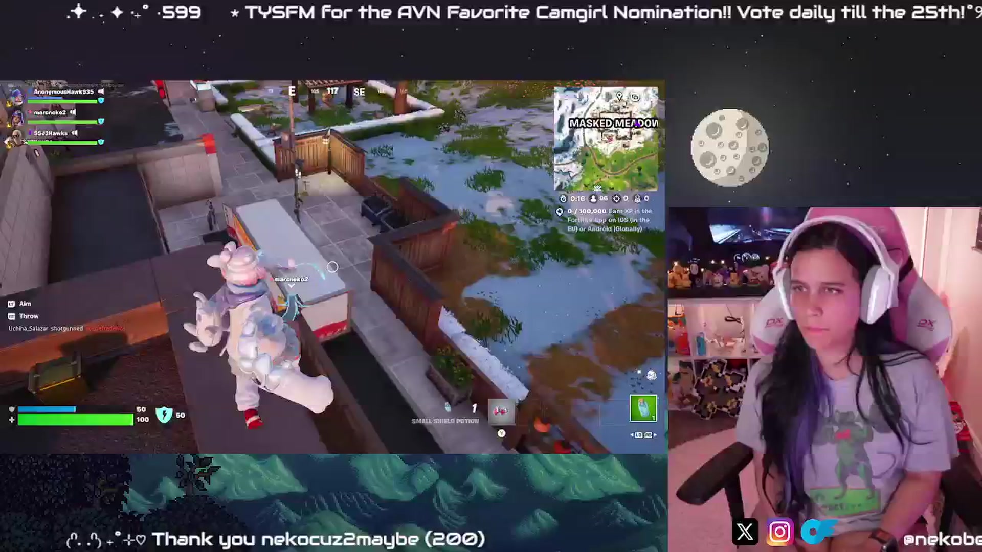 Gallery image thumbnail from Nekobeanxo's myfreecams stream on, 12/28/2024, 07:20 image 19 of 20