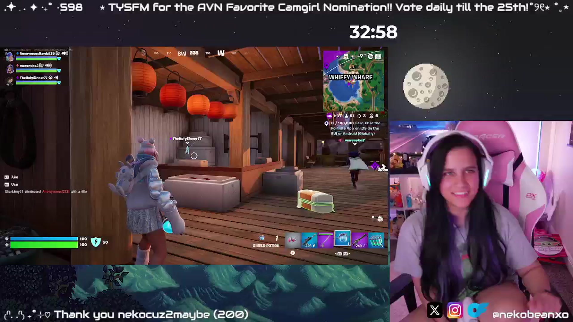 Gallery image thumbnail from Nekobeanxo's myfreecams stream on, 12/28/2024, 07:20 image 10 of 20