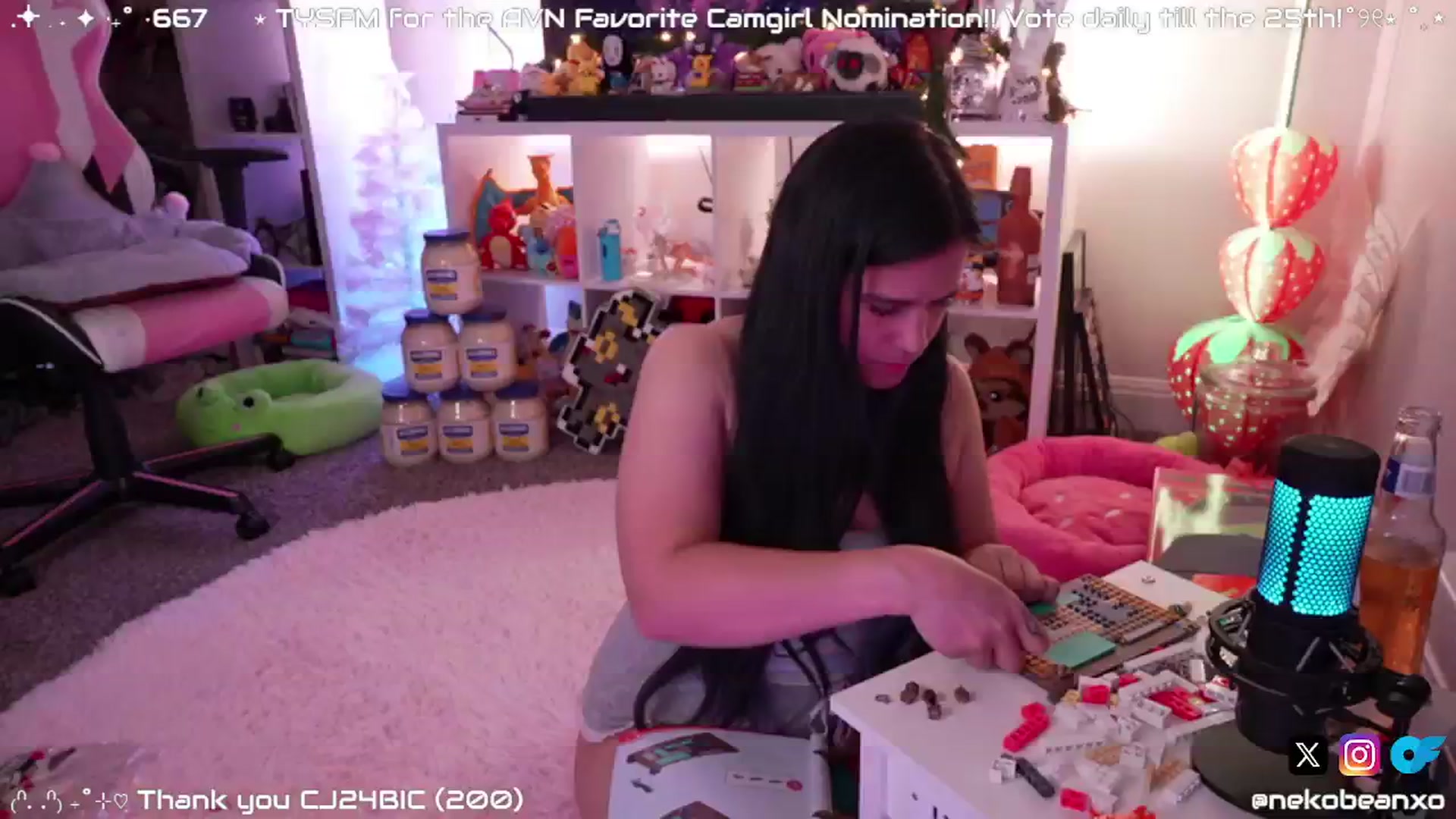 Gallery image thumbnail from Nekobeanxo's myfreecams stream on, 12/31/2024, 08:52 image 8 of 20