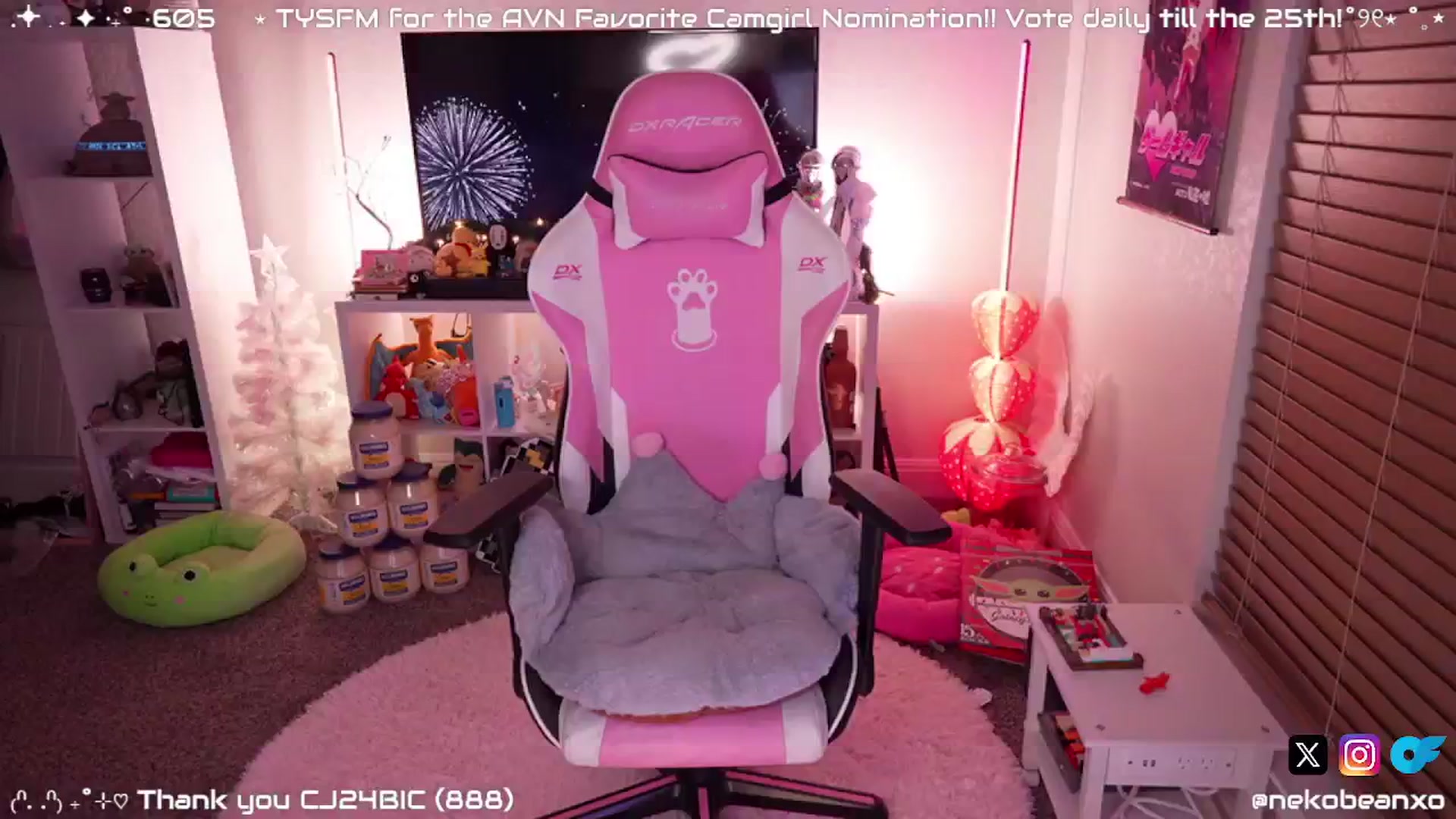 Gallery image thumbnail from Nekobeanxo's myfreecams stream on, 01/01/2025, 06:19 image 19 of 20