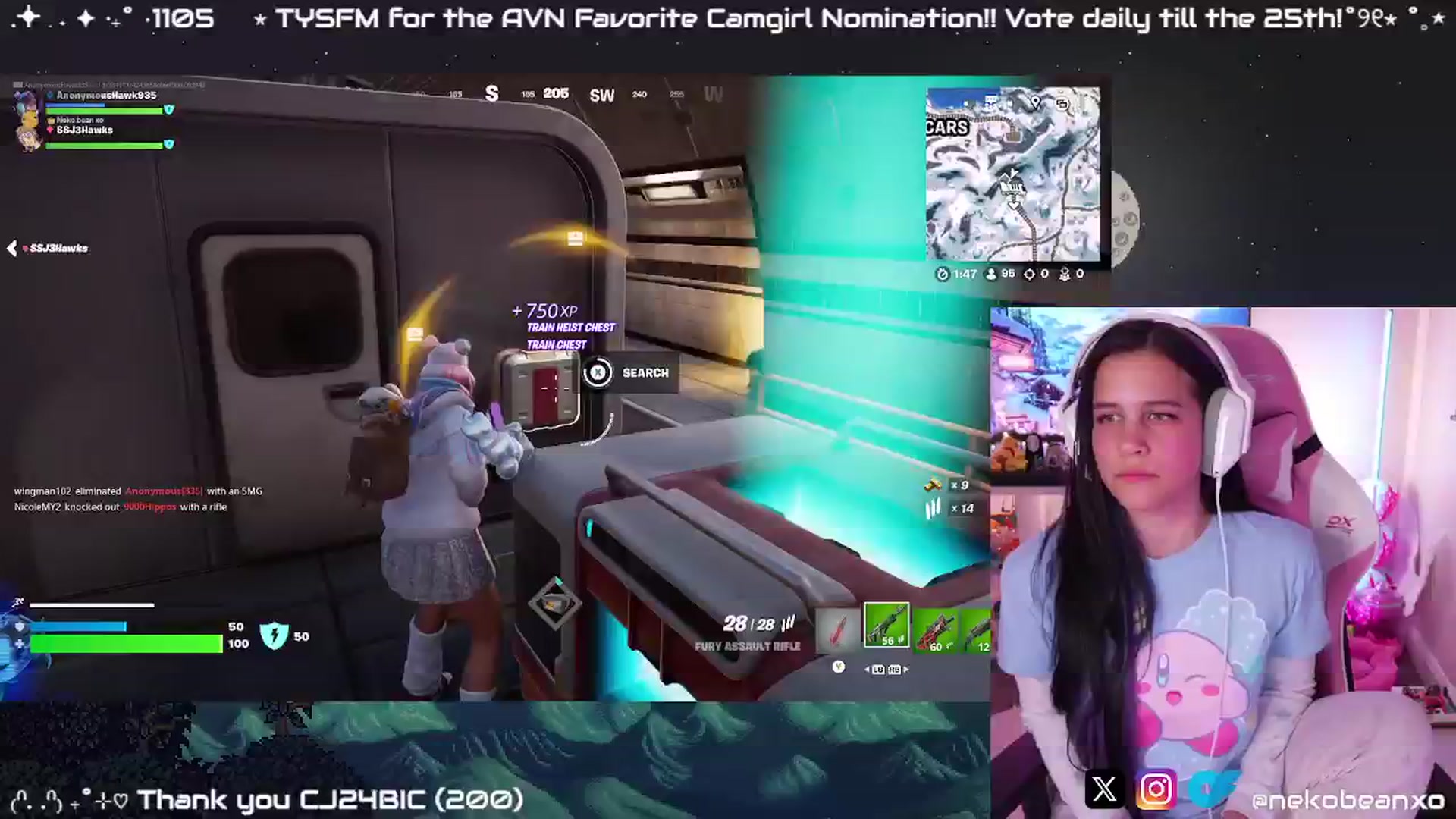 Gallery image thumbnail from Nekobeanxo's myfreecams stream on, 01/02/2025, 07:20 image 7 of 20