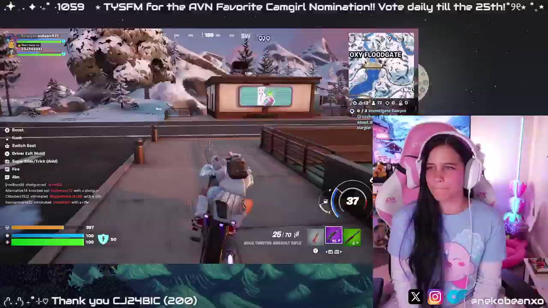 Gallery image thumbnail from Nekobeanxo's myfreecams stream on, 01/02/2025, 07:20 image 14 of 20