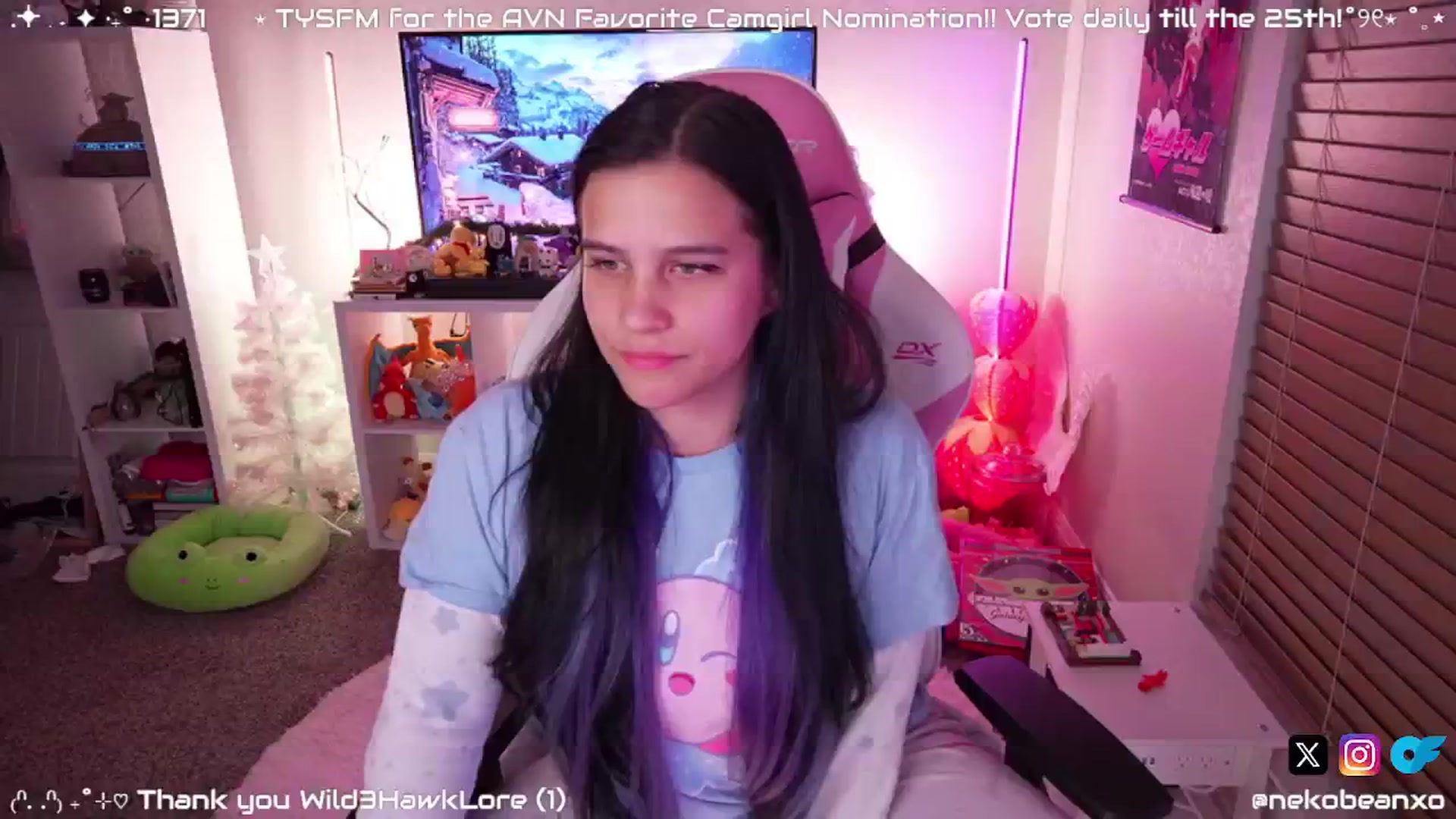 Gallery image thumbnail from Nekobeanxo's myfreecams stream on, 01/02/2025, 07:20 image 2 of 20