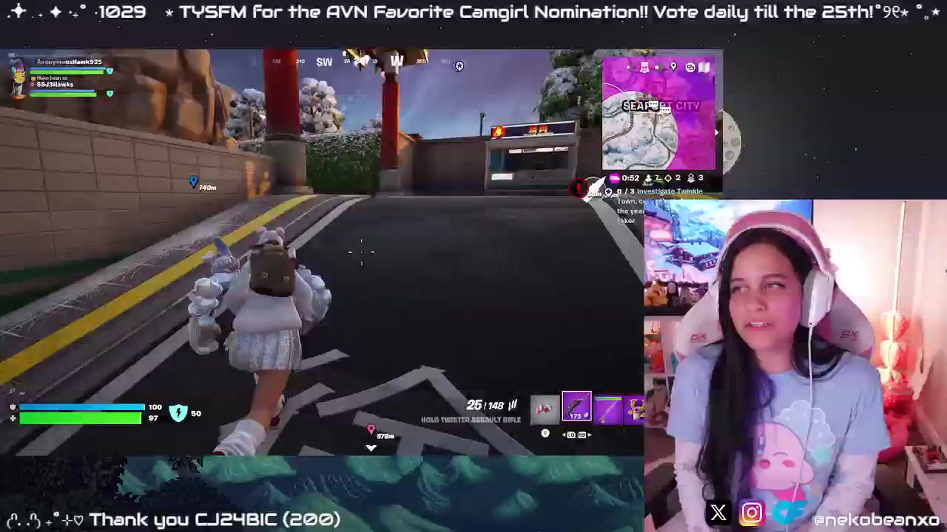 Gallery image thumbnail from Nekobeanxo's myfreecams stream on, 01/02/2025, 07:20 image 17 of 20