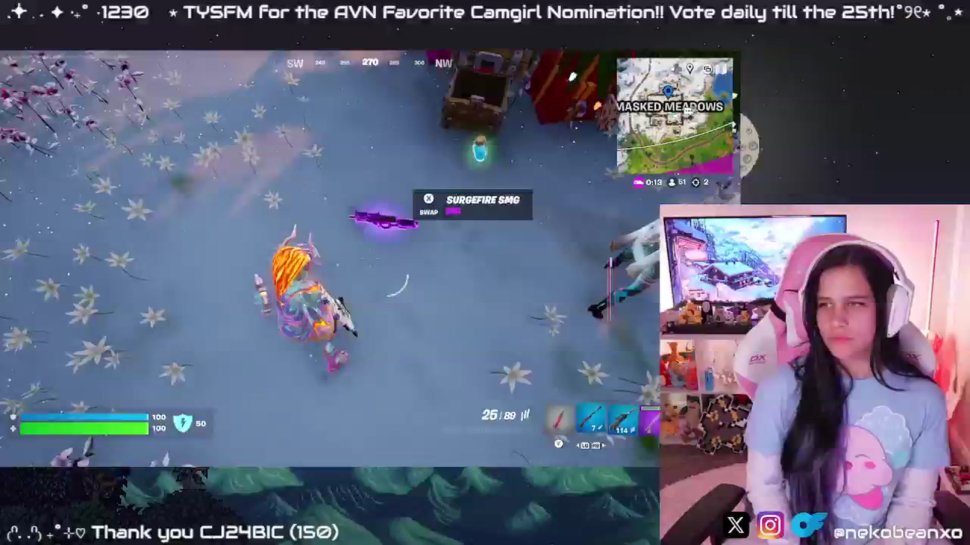 Gallery image thumbnail from Nekobeanxo's myfreecams stream on, 01/02/2025, 07:20 image 4 of 20