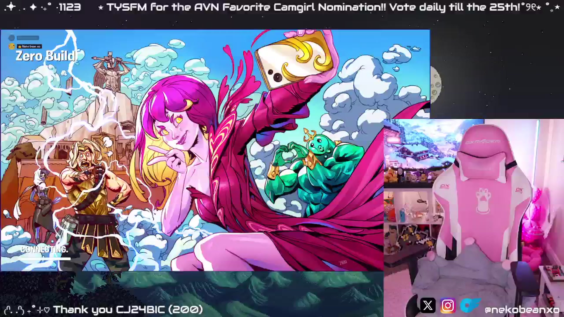 Gallery image thumbnail from Nekobeanxo's myfreecams stream on, 01/02/2025, 07:20 image 9 of 20