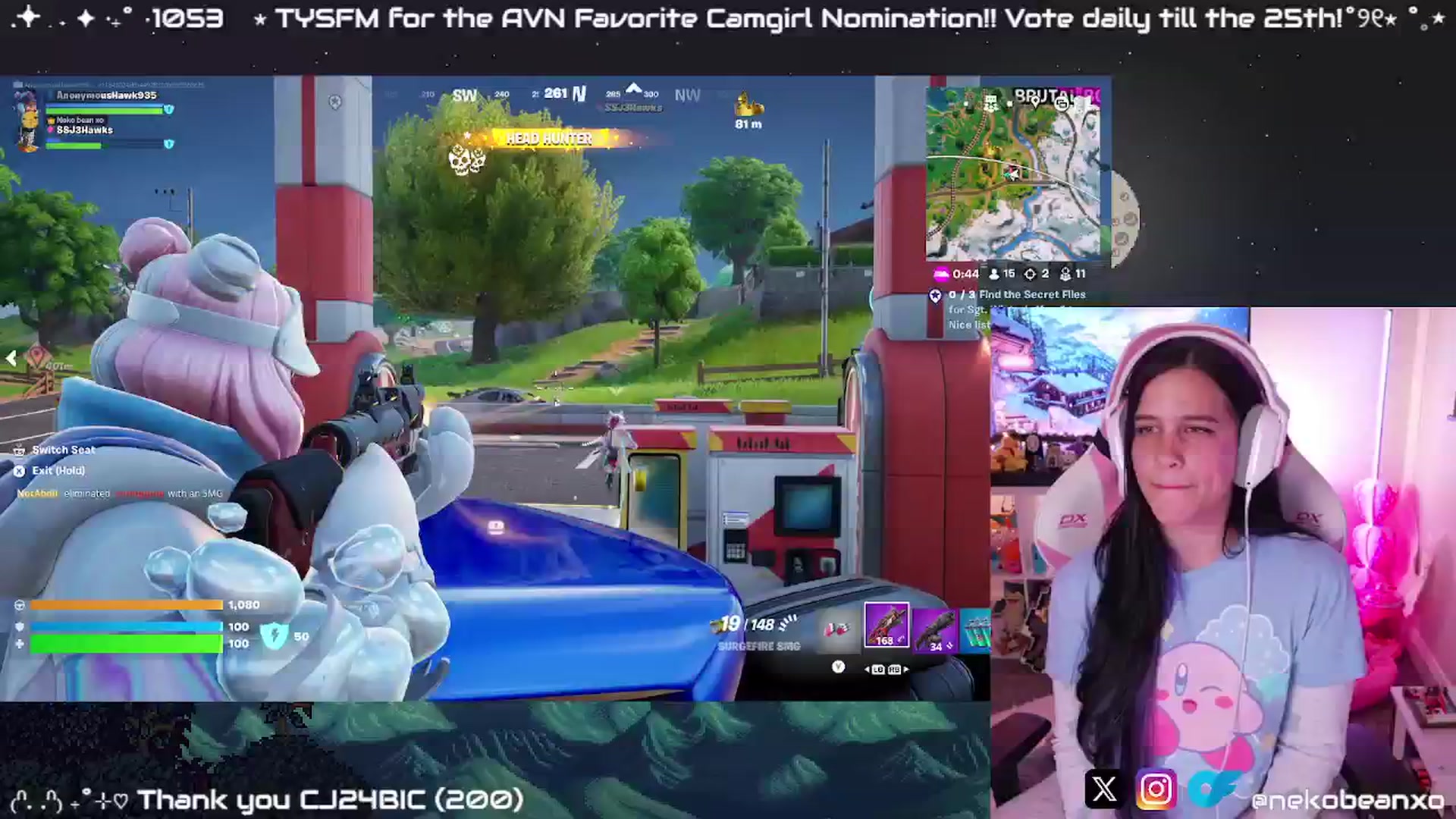 Gallery image thumbnail from Nekobeanxo's myfreecams stream on, 01/02/2025, 07:20 image 20 of 20