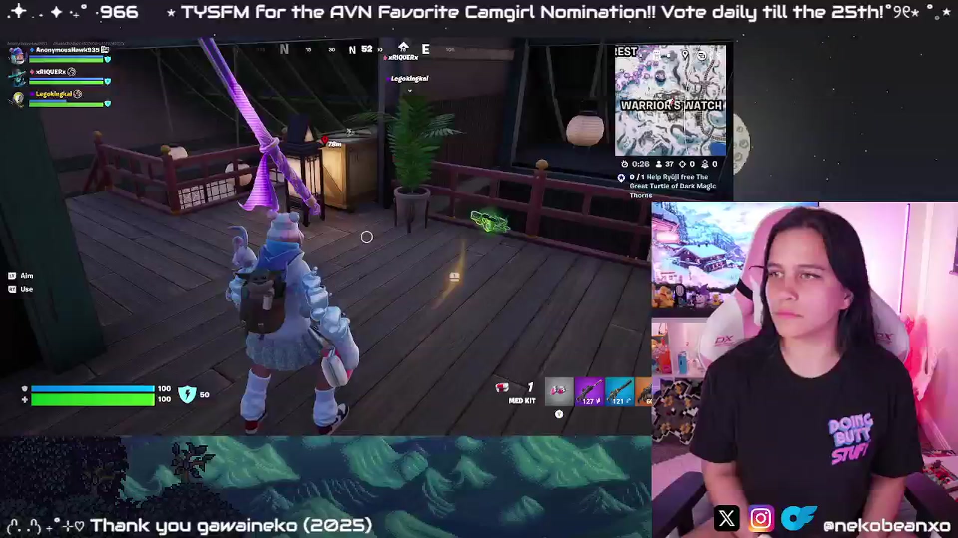 Gallery image thumbnail from Nekobeanxo's myfreecams stream on, 01/03/2025, 06:09 image 11 of 20