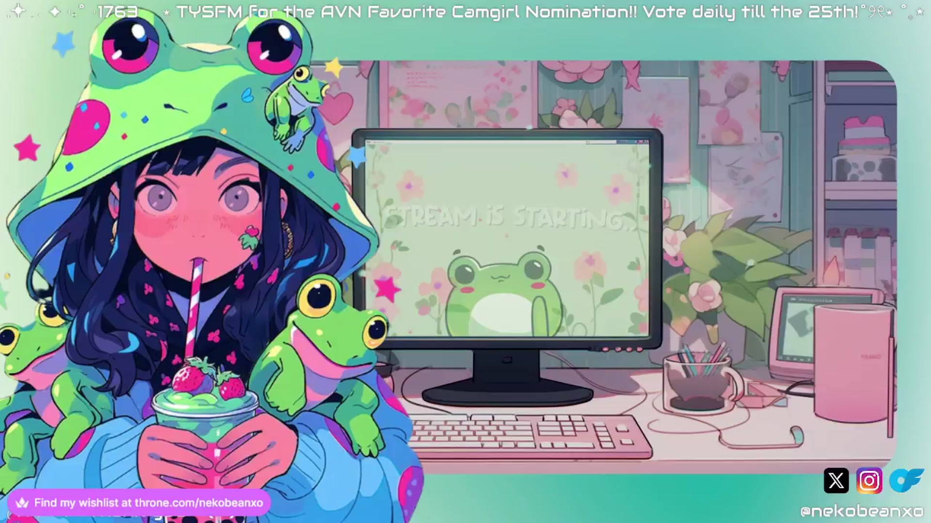 Gallery image thumbnail from Nekobeanxo's myfreecams stream on, 01/03/2025, 06:09 image 1 of 20