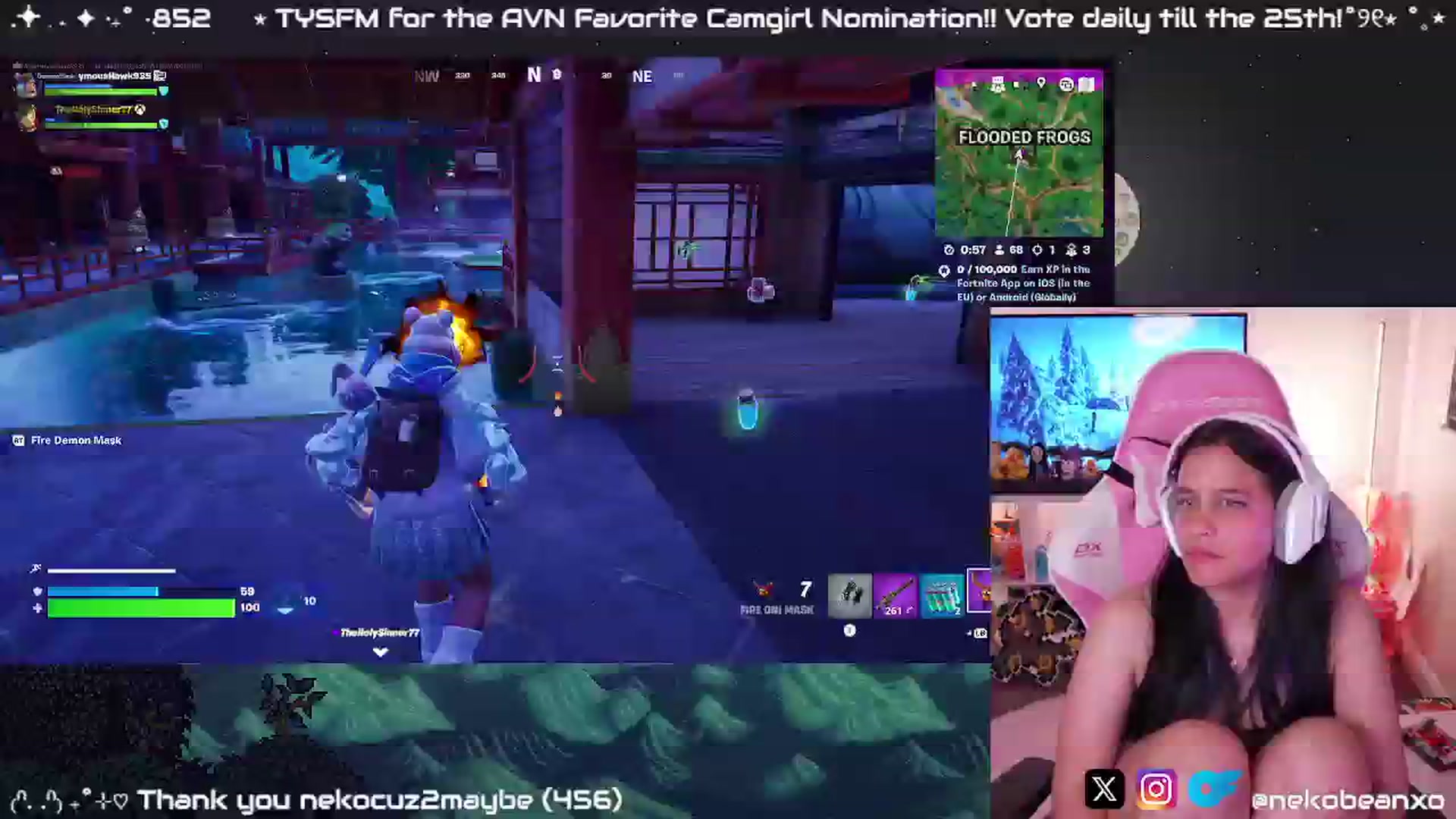 Gallery image thumbnail from Nekobeanxo's myfreecams stream on, 01/04/2025, 07:19 image 17 of 20
