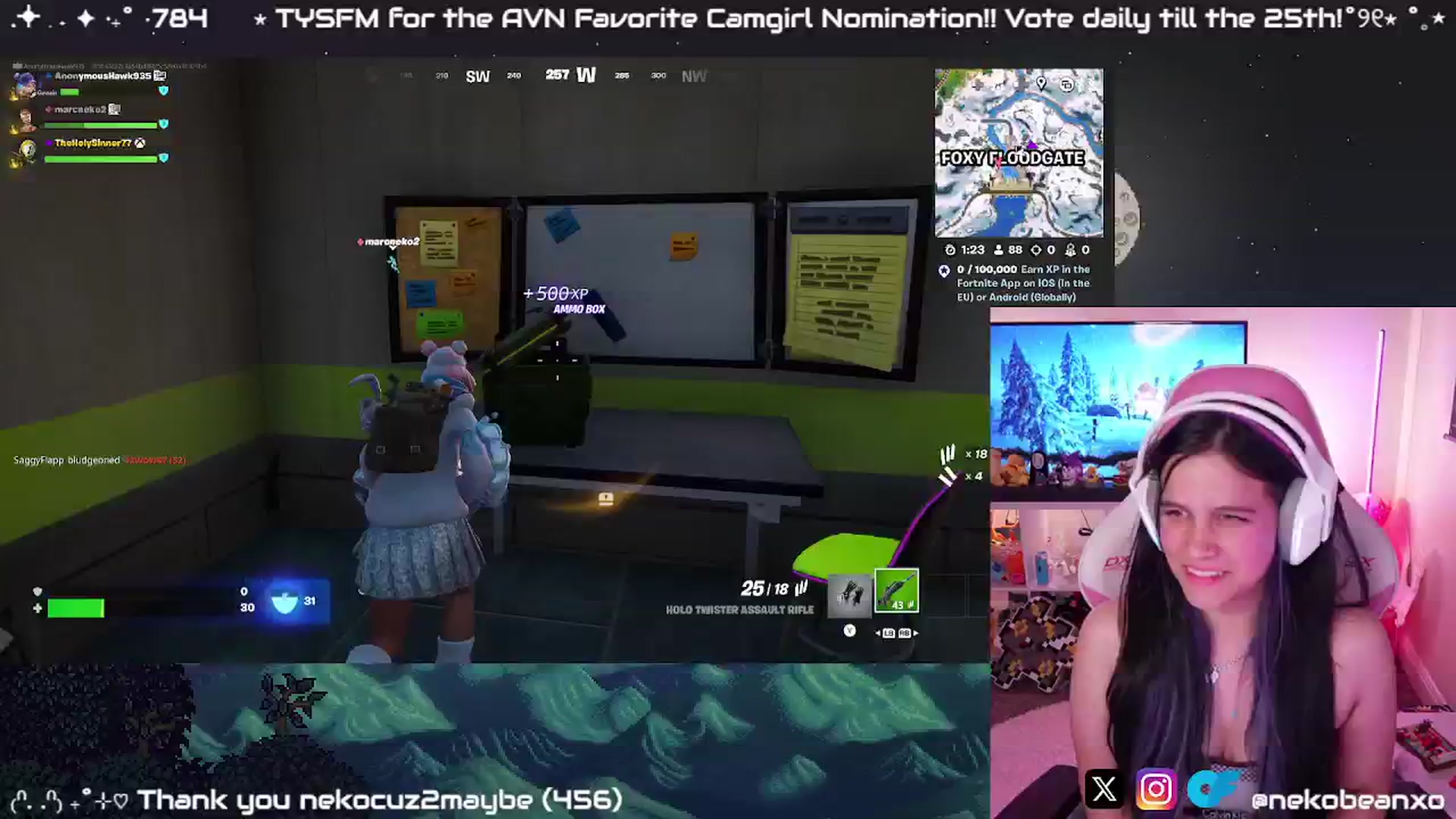 Gallery image thumbnail from Nekobeanxo's myfreecams stream on, 01/04/2025, 07:19 image 20 of 20