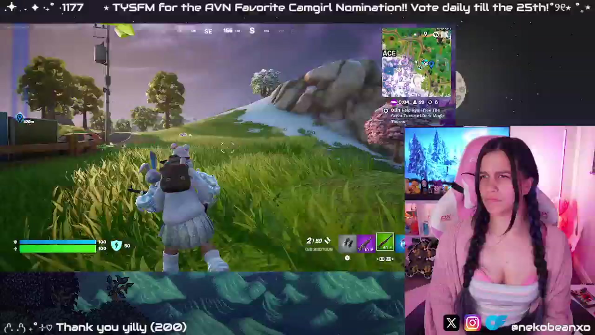 Gallery image thumbnail from Nekobeanxo's myfreecams stream on, 01/06/2025, 06:29 image 19 of 20