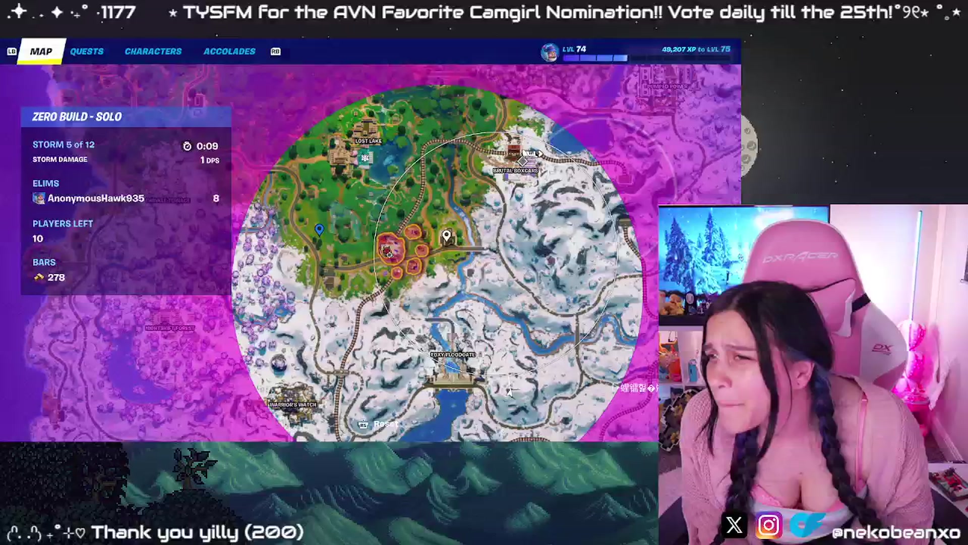 Gallery image thumbnail from Nekobeanxo's myfreecams stream on, 01/06/2025, 06:29 image 20 of 20