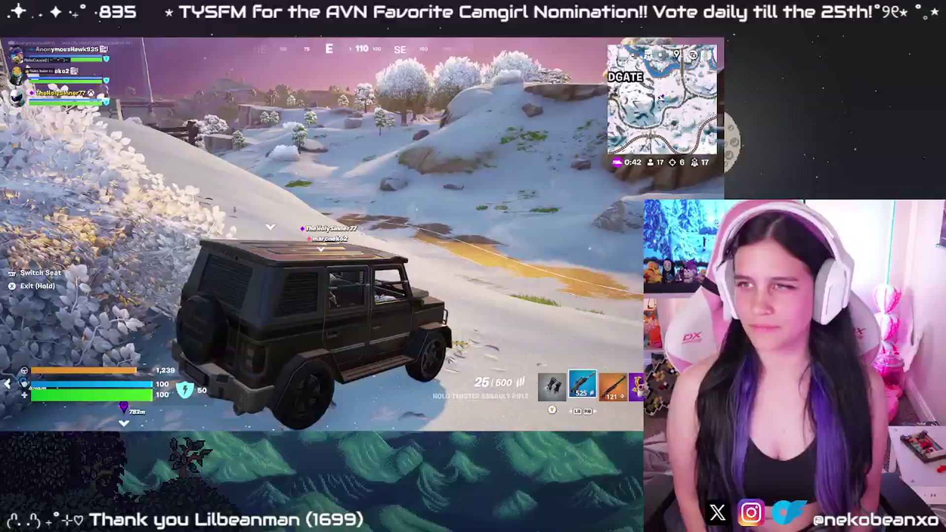 Gallery image thumbnail from Nekobeanxo's myfreecams stream on, 01/07/2025, 04:00 image 20 of 20