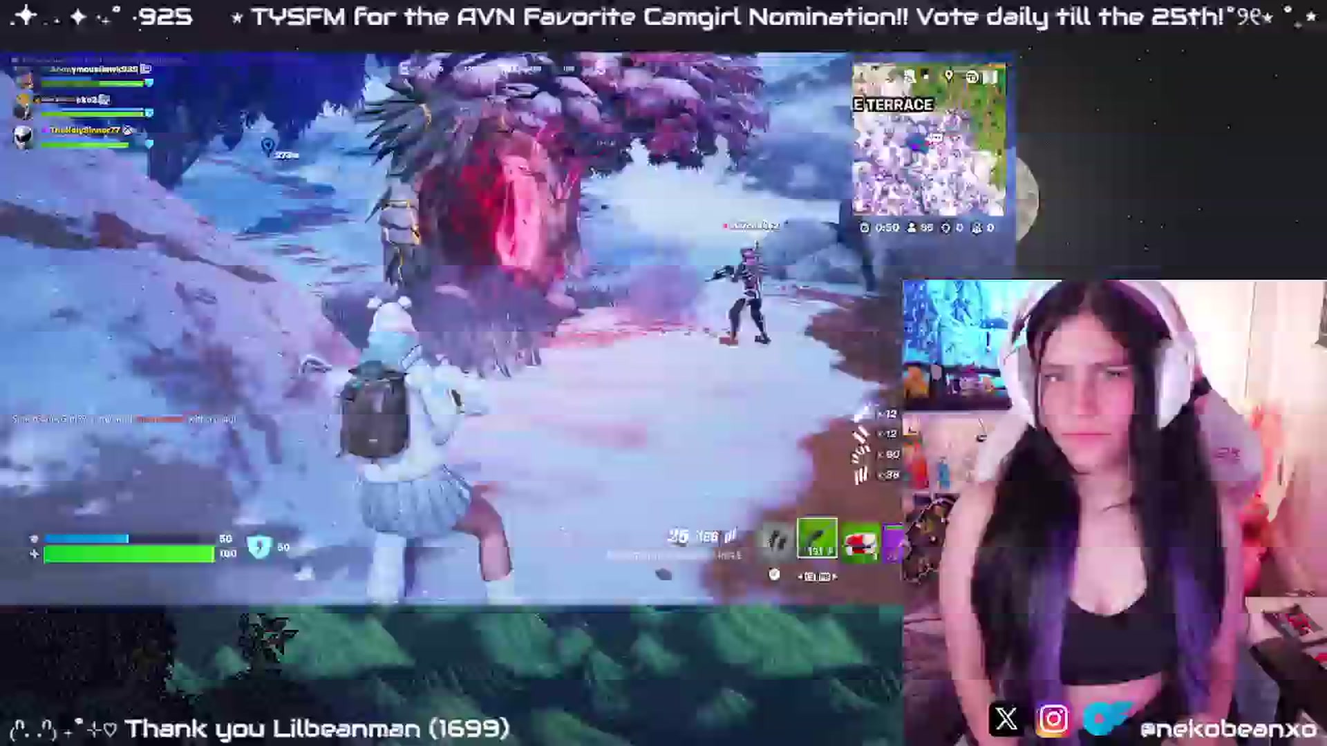 Gallery image thumbnail from Nekobeanxo's myfreecams stream on, 01/07/2025, 04:00 image 13 of 20