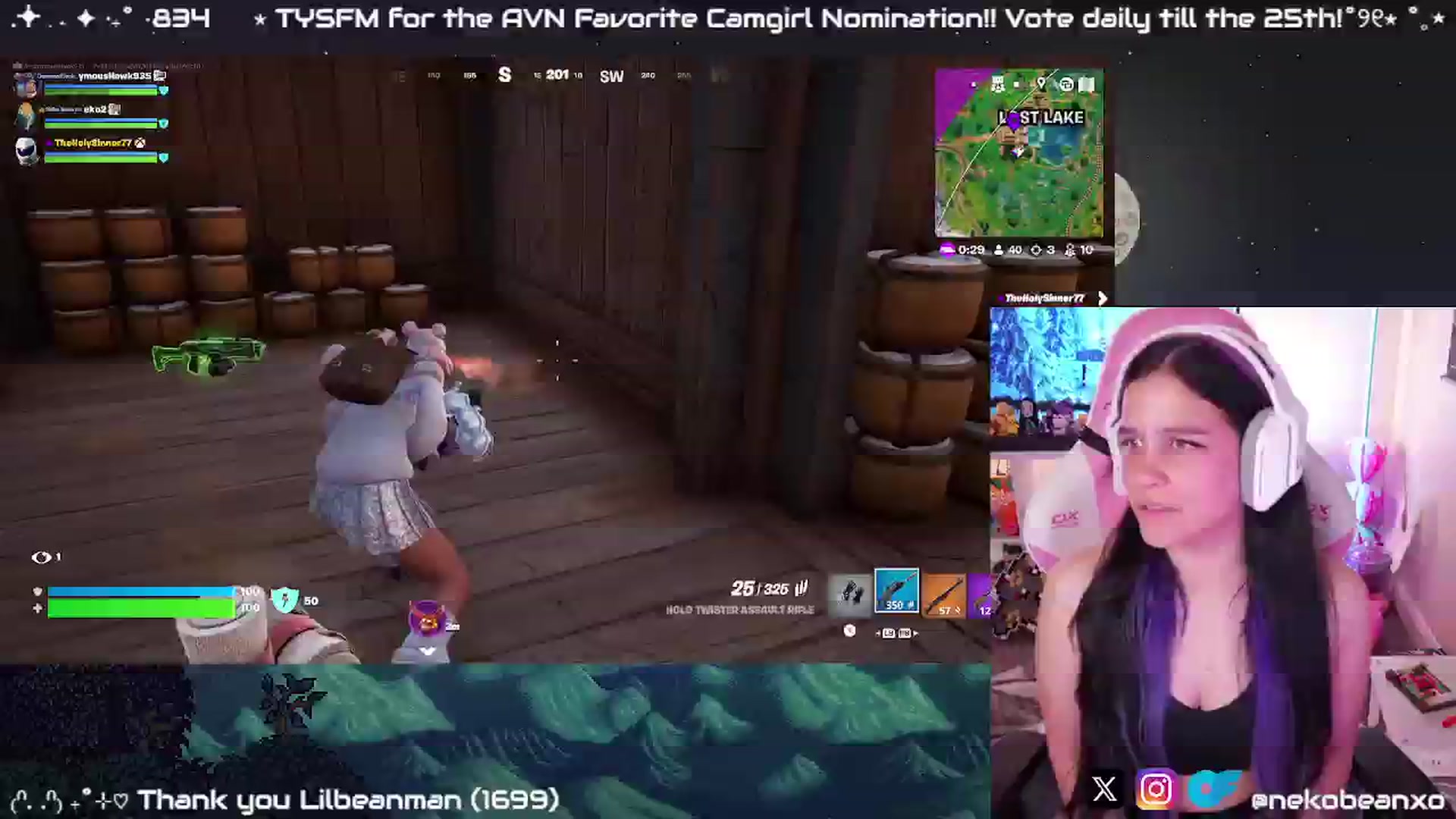 Gallery image thumbnail from Nekobeanxo's myfreecams stream on, 01/07/2025, 04:00 image 19 of 20