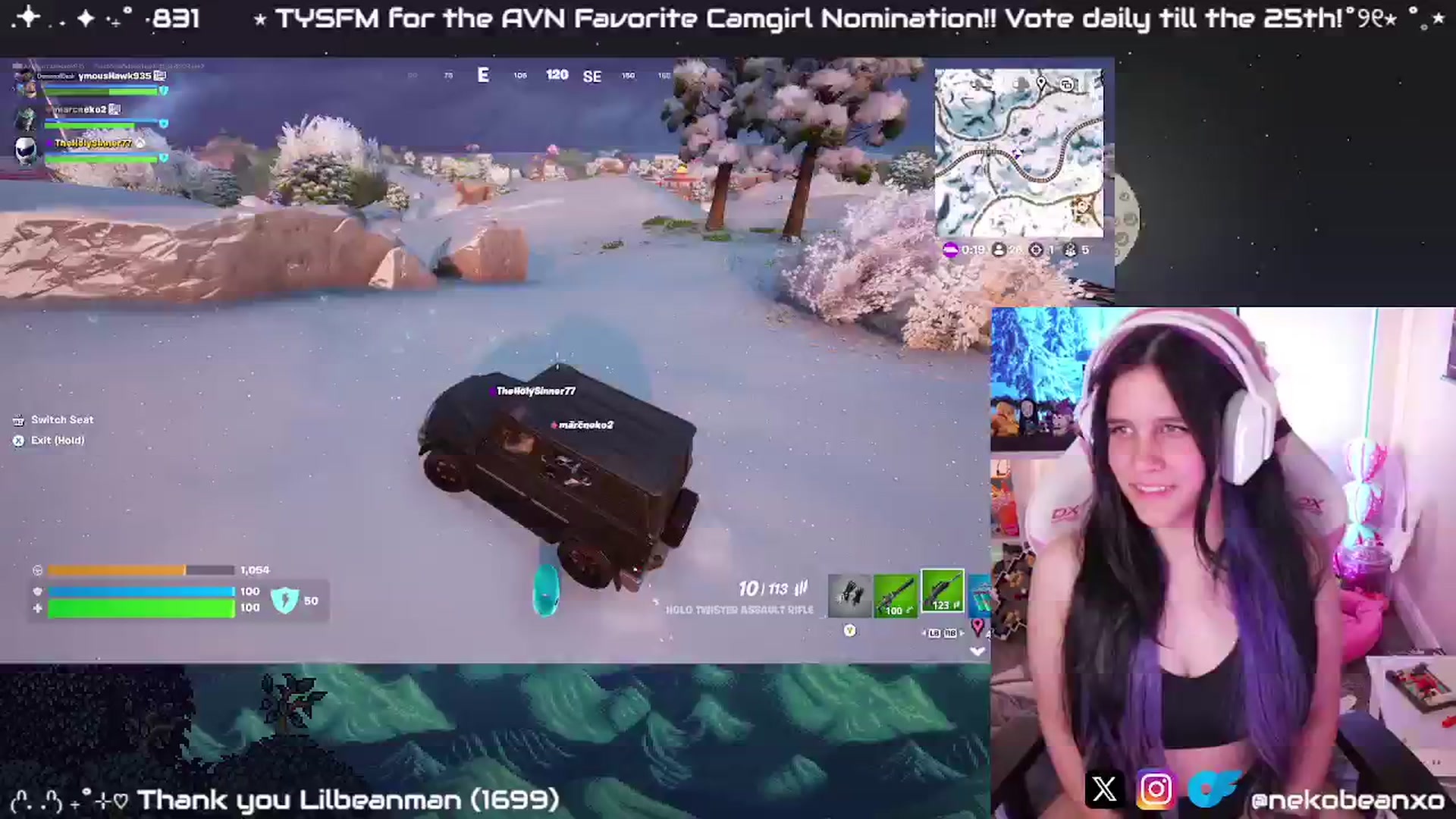 Gallery image thumbnail from Nekobeanxo's myfreecams stream on, 01/07/2025, 07:30 image 2 of 20