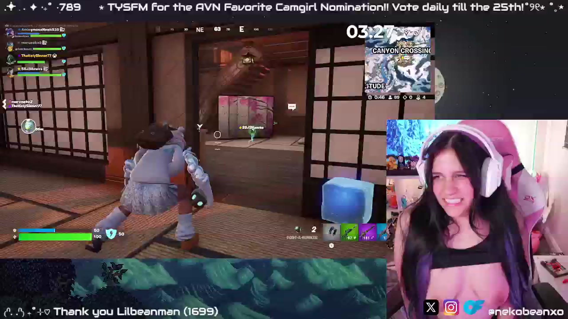 Gallery image thumbnail from Nekobeanxo's myfreecams stream on, 01/07/2025, 07:30 image 6 of 20