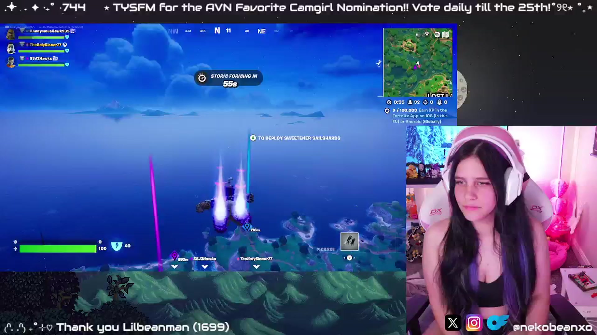 Gallery image thumbnail from Nekobeanxo's myfreecams stream on, 01/07/2025, 07:30 image 13 of 20