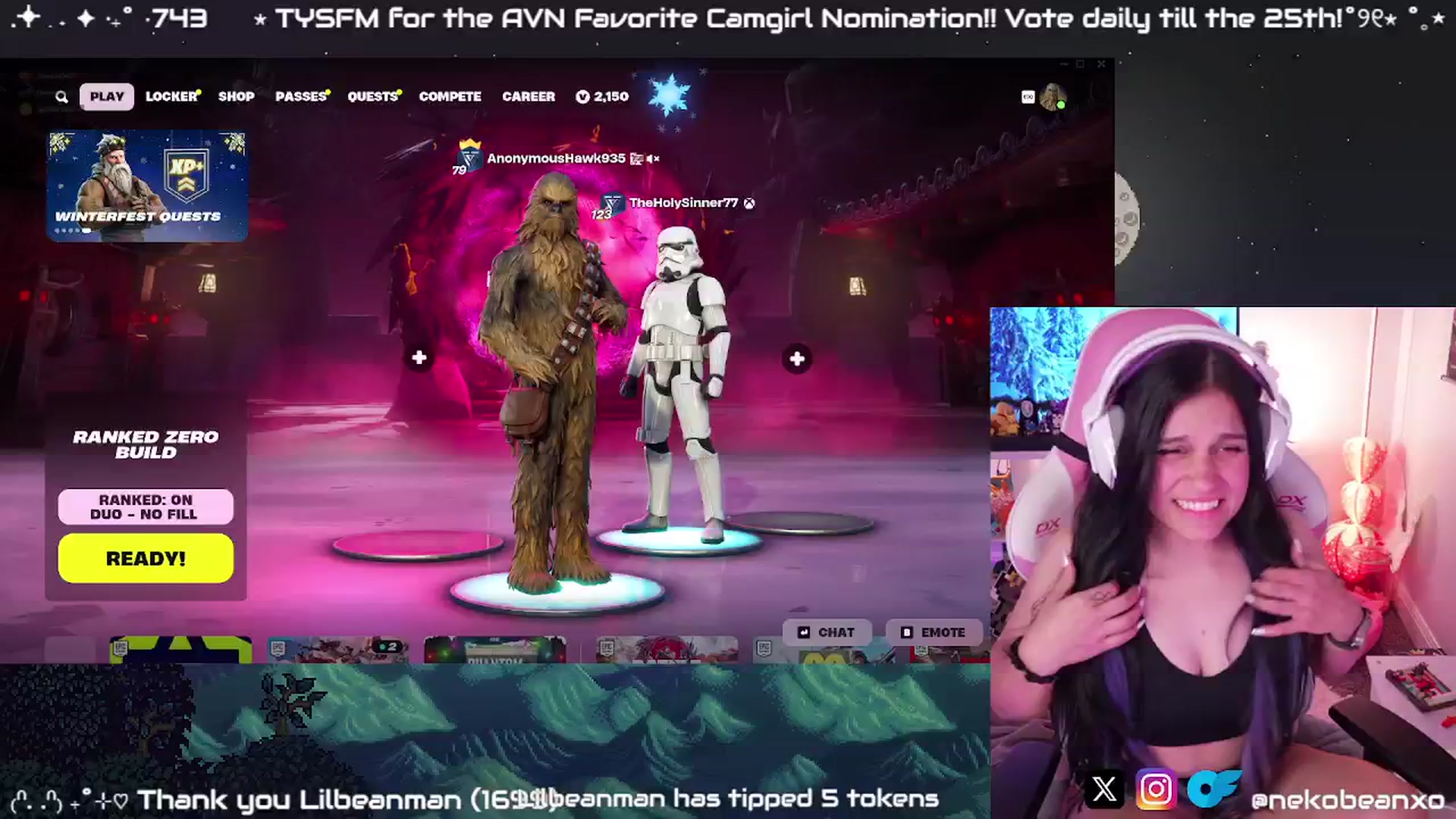Gallery image thumbnail from Nekobeanxo's myfreecams stream on, 01/07/2025, 07:30 image 14 of 20