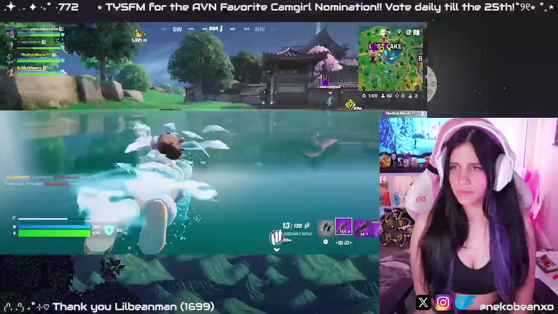 Gallery image thumbnail from Nekobeanxo's myfreecams stream on, 01/07/2025, 07:30 image 8 of 20