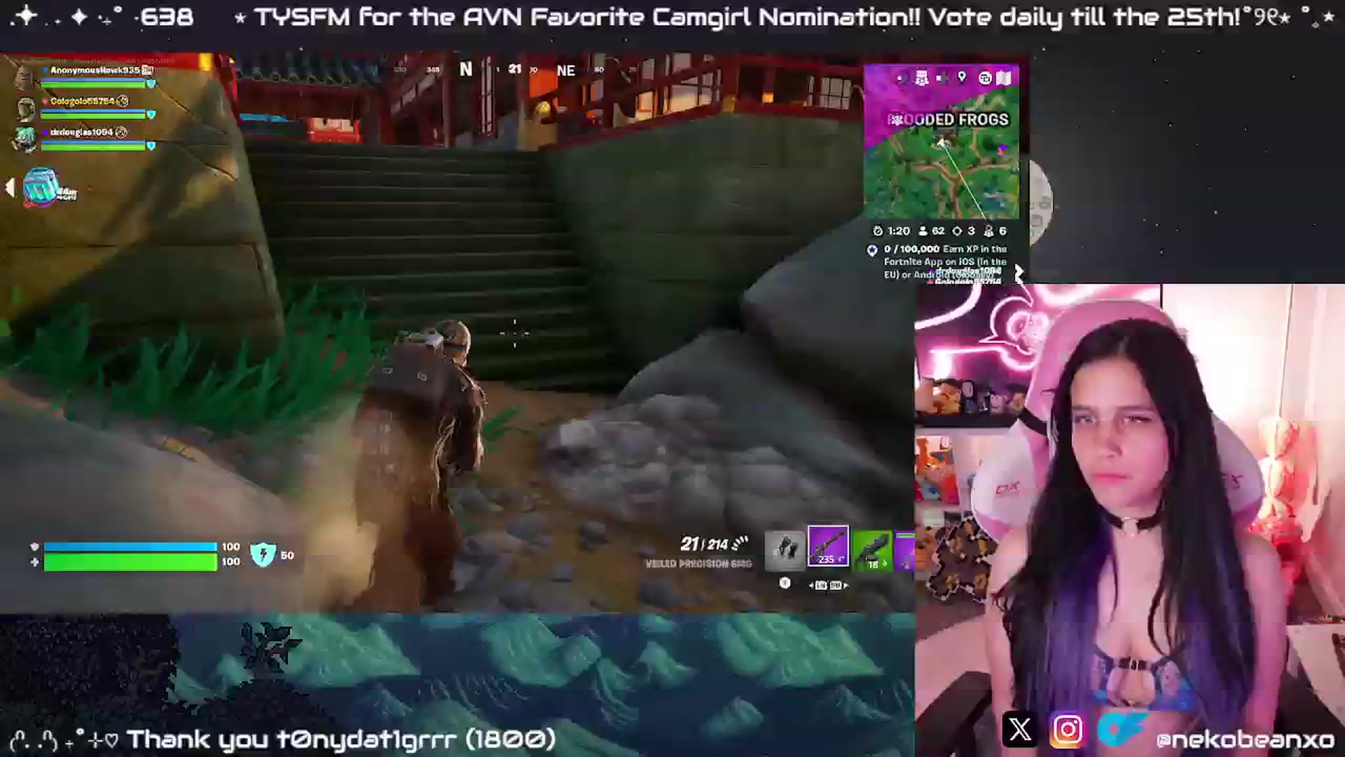 Gallery image thumbnail from Nekobeanxo's myfreecams stream on, 01/08/2025, 08:04 image 11 of 20