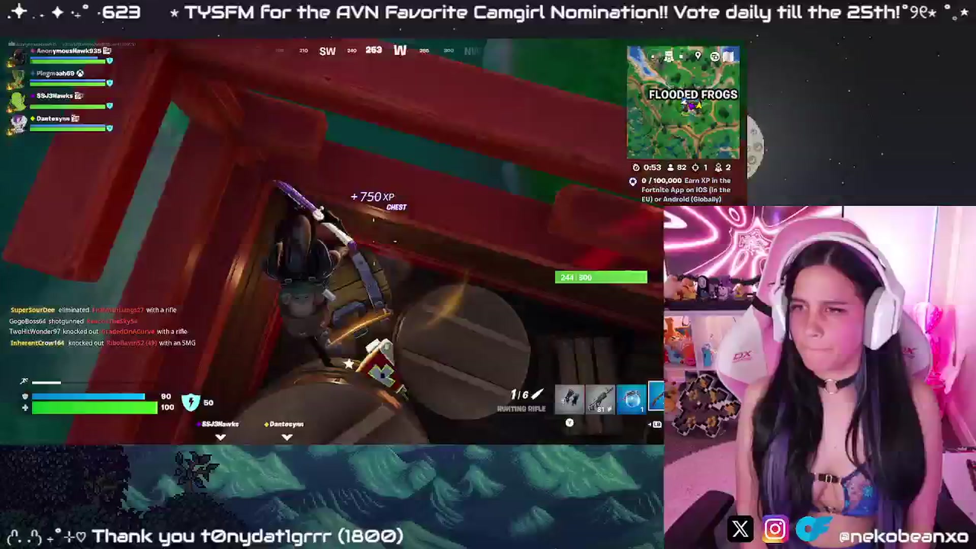 Gallery image thumbnail from Nekobeanxo's myfreecams stream on, 01/08/2025, 08:04 image 18 of 20