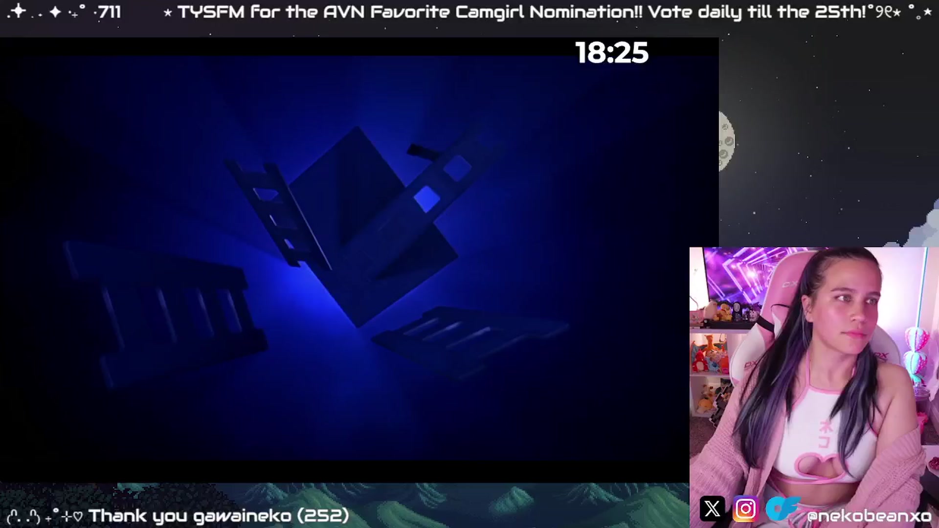 Gallery image thumbnail from Nekobeanxo's myfreecams stream on, 01/10/2025, 08:25 image 3 of 20
