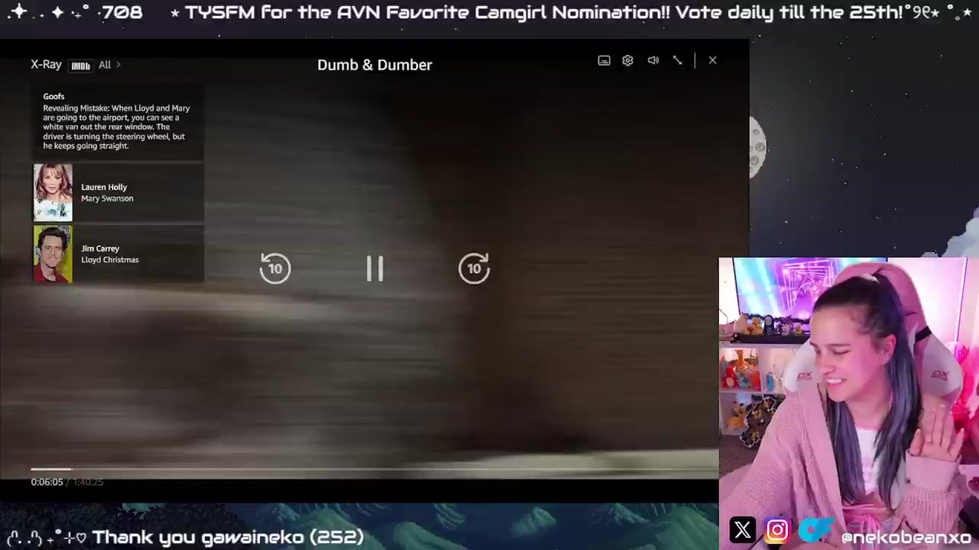 Gallery image thumbnail from Nekobeanxo's myfreecams stream on, 01/10/2025, 08:25 image 4 of 20