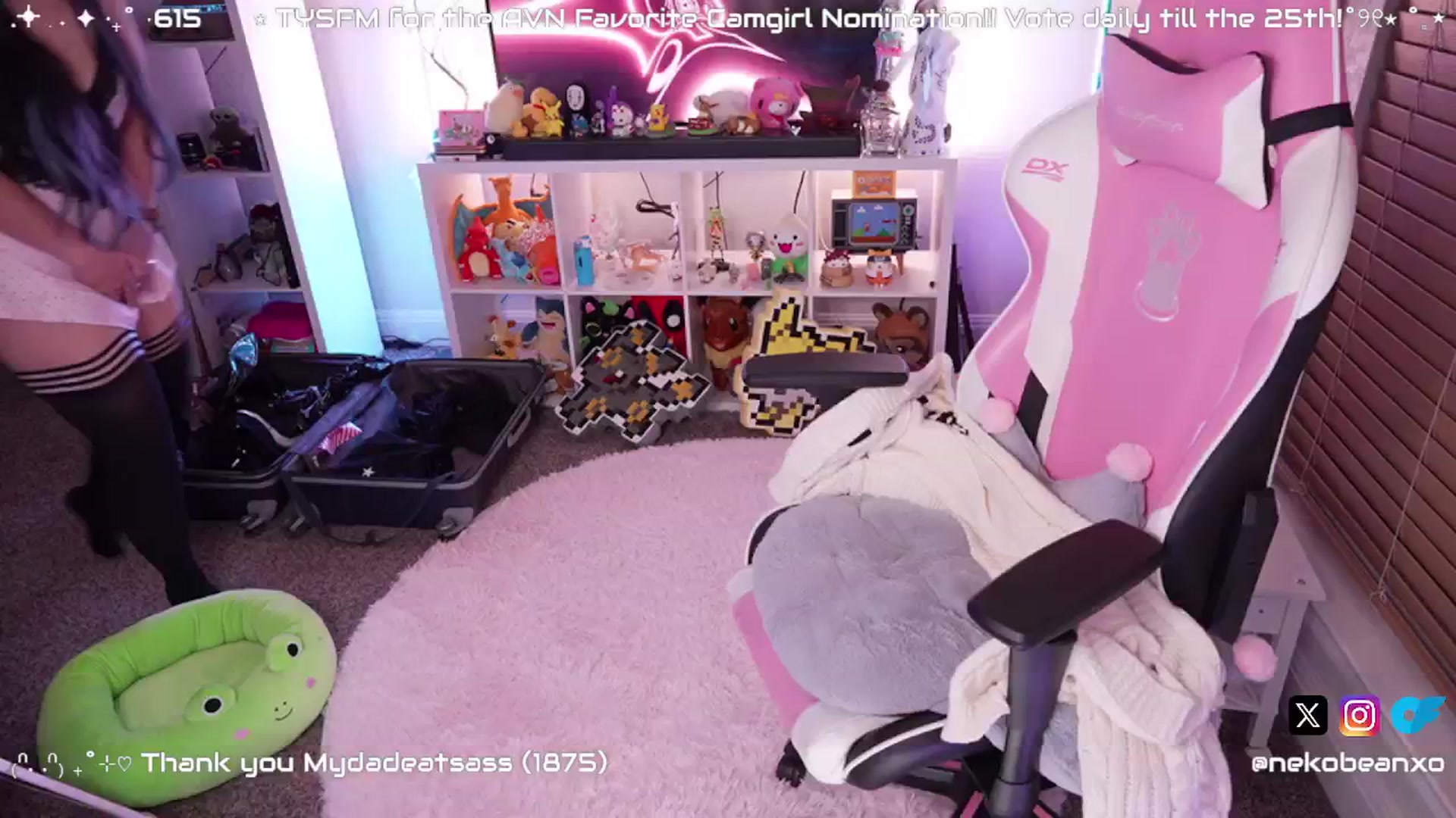 Gallery image thumbnail from Nekobeanxo's myfreecams stream on, 01/14/2025, 06:29 image 10 of 20