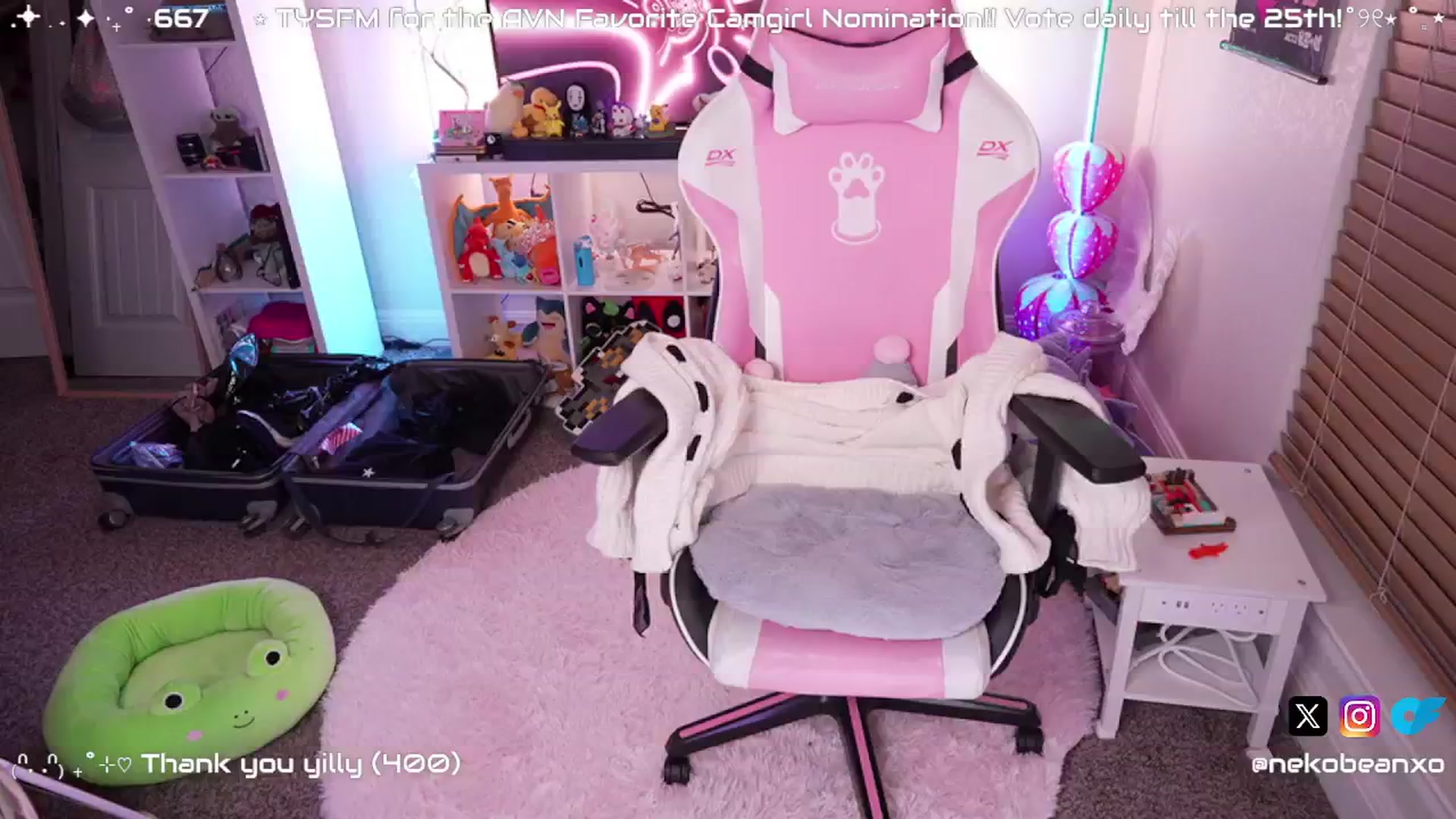 Gallery image thumbnail from Nekobeanxo's myfreecams stream on, 01/14/2025, 06:29 image 7 of 20