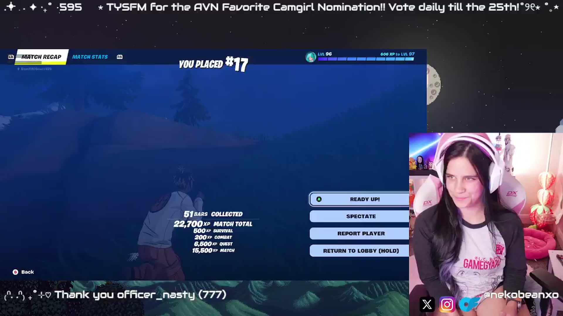 Gallery image thumbnail from Nekobeanxo's myfreecams stream on, 01/15/2025, 03:38 image 15 of 20