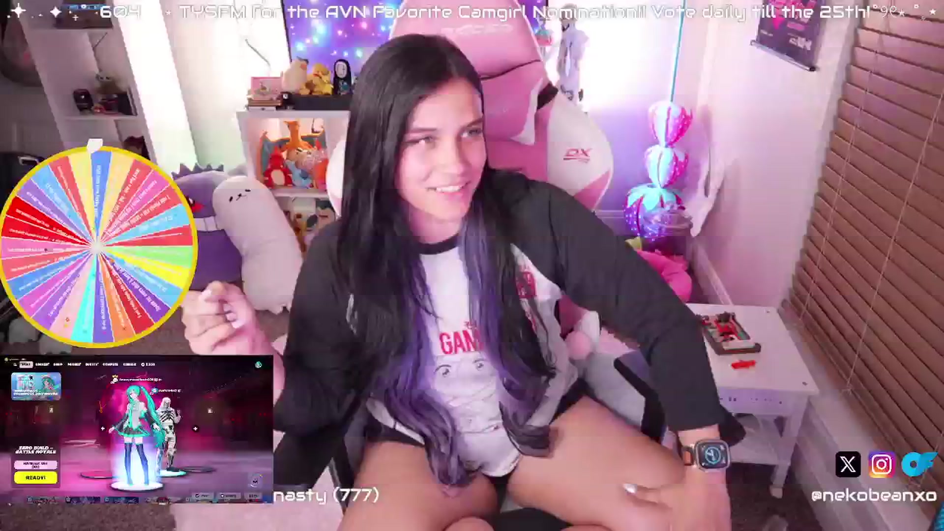 Gallery image thumbnail from Nekobeanxo's myfreecams stream on, 01/15/2025, 03:38 image 9 of 20