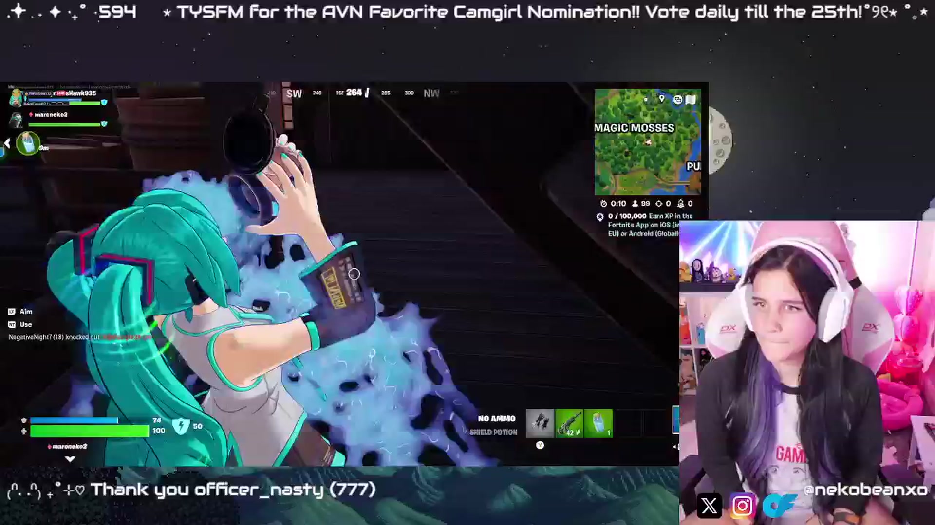 Gallery image thumbnail from Nekobeanxo's myfreecams stream on, 01/15/2025, 03:38 image 12 of 20