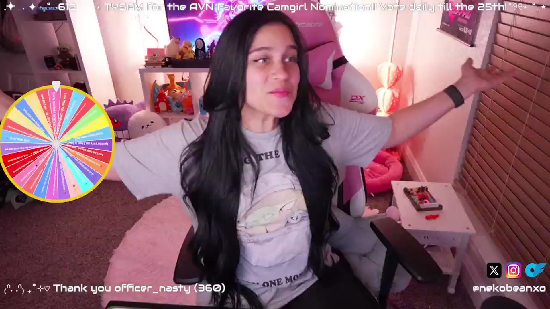 Gallery image thumbnail from Nekobeanxo's myfreecams stream on, 01/17/2025, 06:12 image 4 of 20