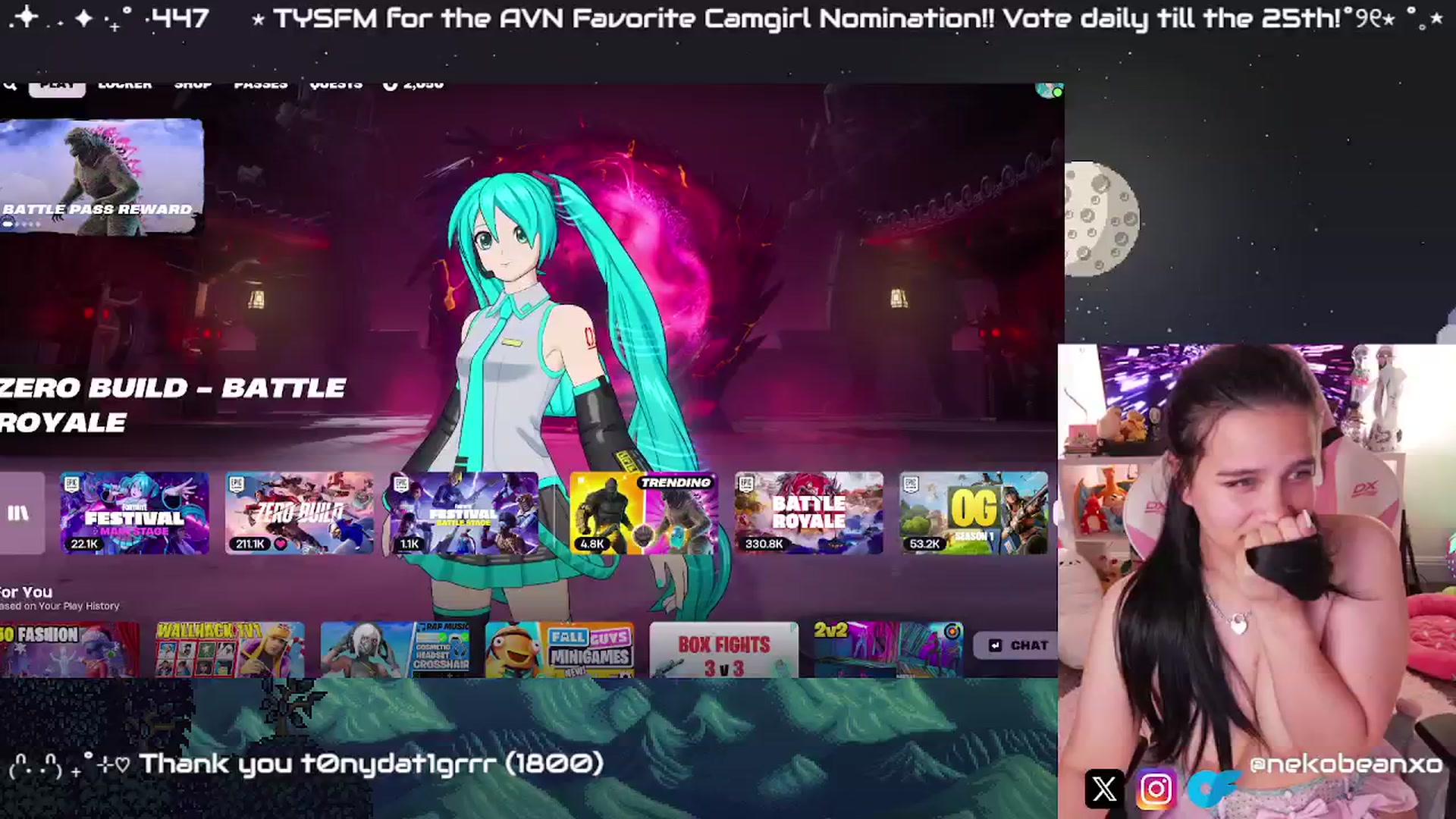 Gallery image thumbnail from Nekobeanxo's myfreecams stream on, 01/18/2025, 09:22 image 4 of 20
