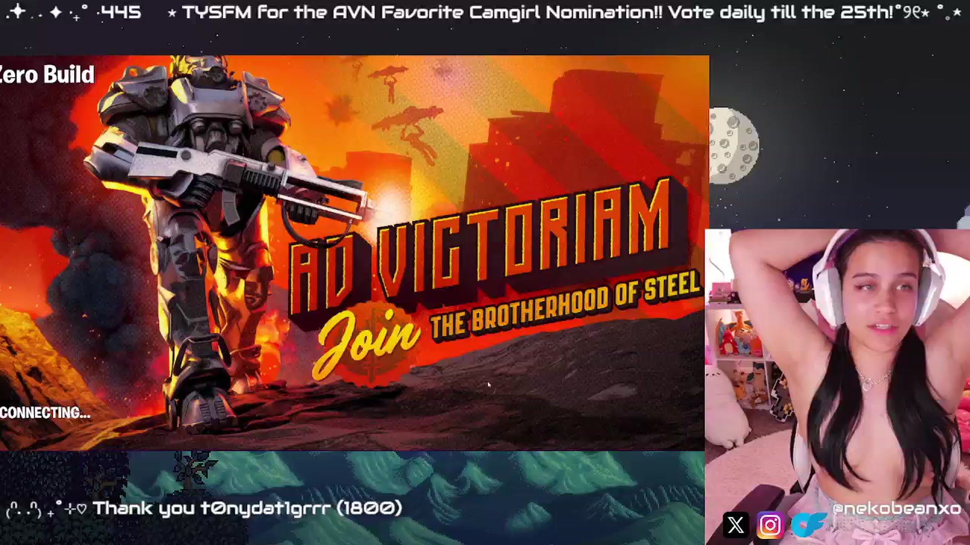 Gallery image thumbnail from Nekobeanxo's myfreecams stream on, 01/18/2025, 09:22 image 10 of 20