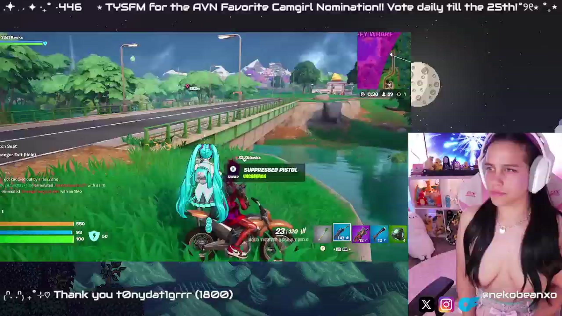 Gallery image thumbnail from Nekobeanxo's myfreecams stream on, 01/18/2025, 09:22 image 8 of 20