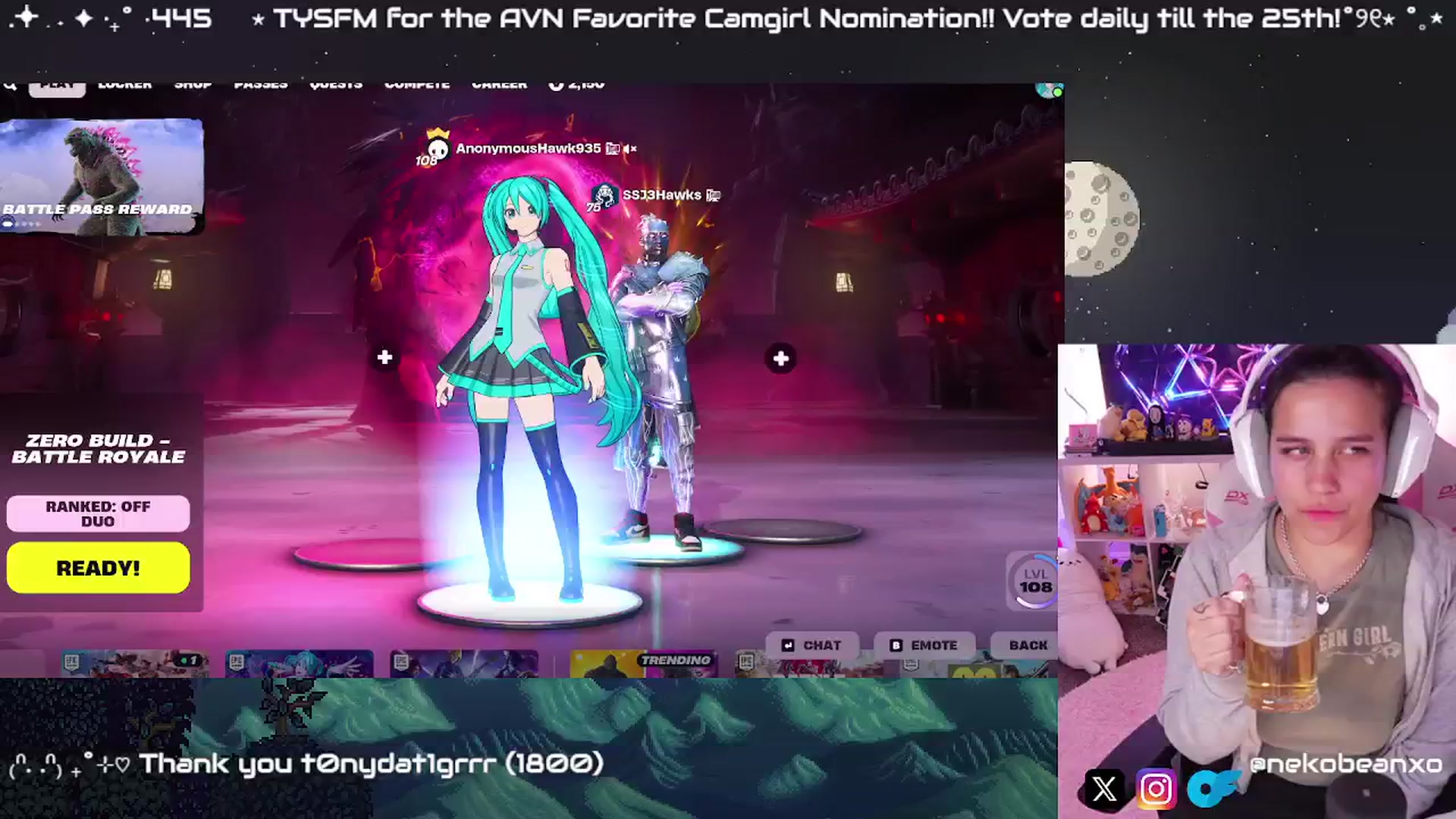 Gallery image thumbnail from Nekobeanxo's myfreecams stream on, 01/18/2025, 09:22 image 16 of 20