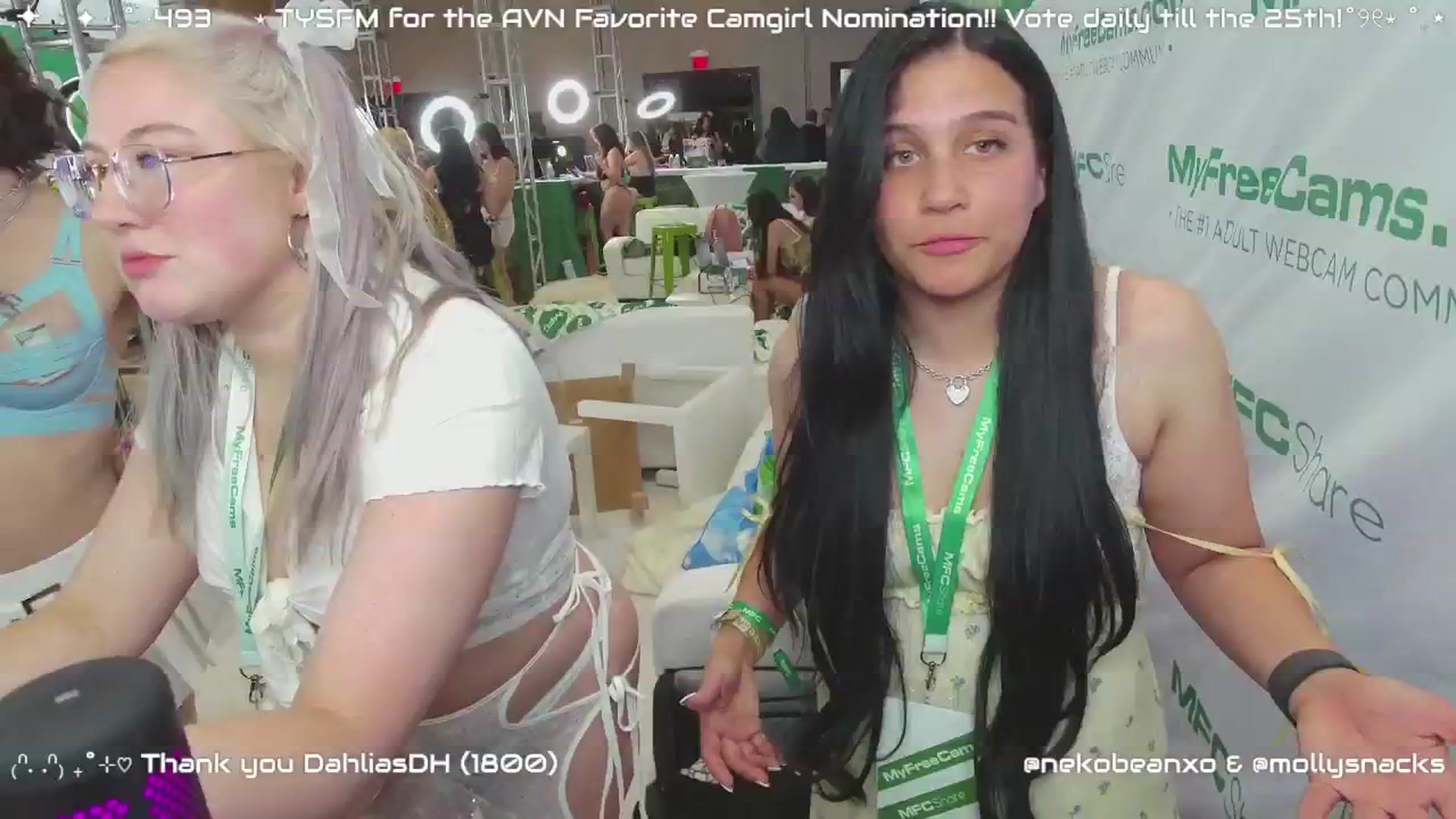 Gallery image thumbnail from Nekobeanxo's myfreecams stream on, 01/23/2025, 02:34 image 16 of 20