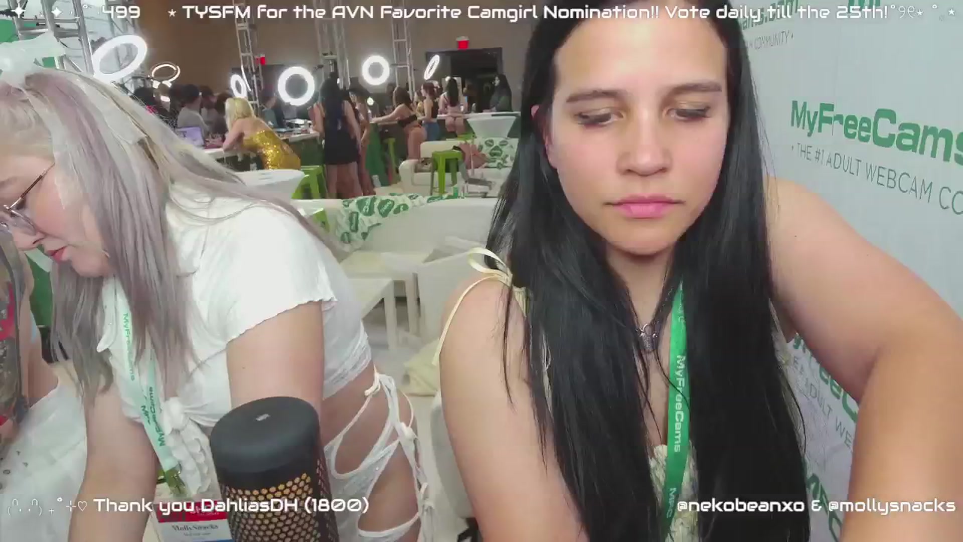Gallery image thumbnail from Nekobeanxo's myfreecams stream on, 01/23/2025, 02:34 image 6 of 20
