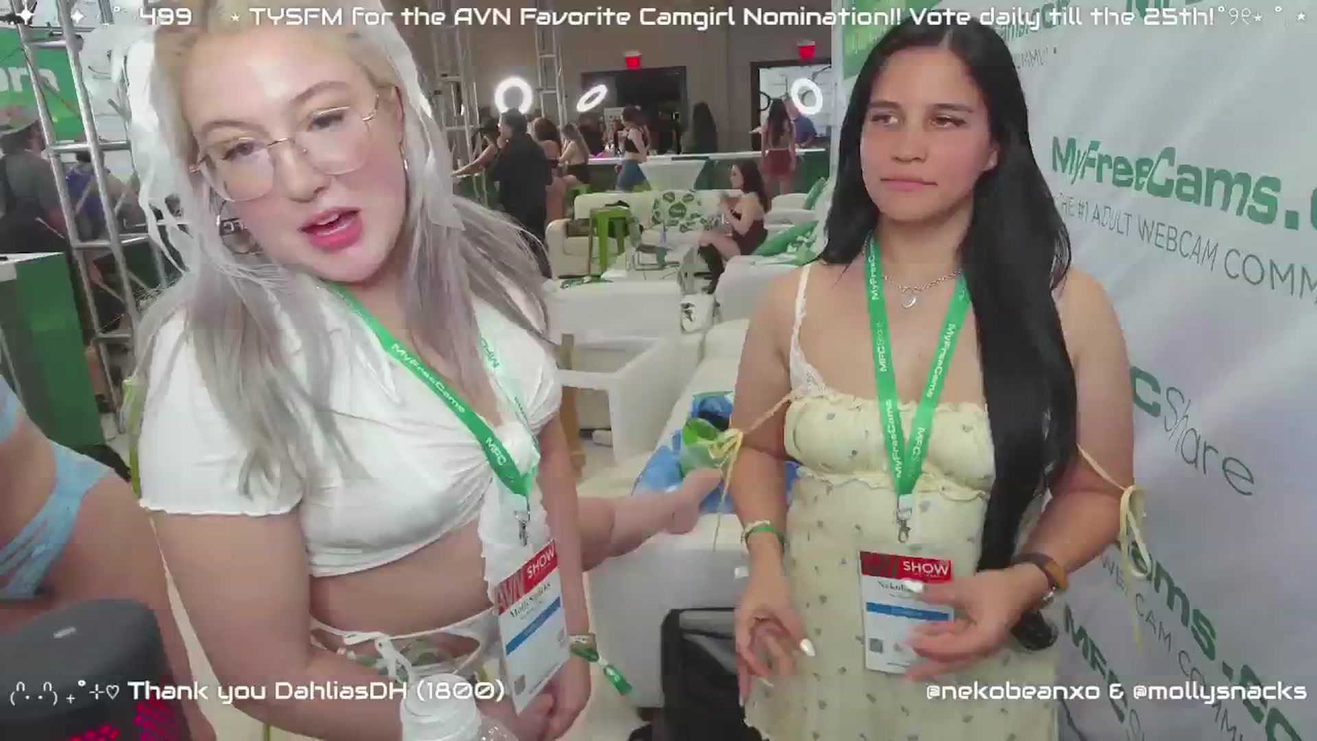 Gallery image thumbnail from Nekobeanxo's myfreecams stream on, 01/23/2025, 02:34 image 10 of 20