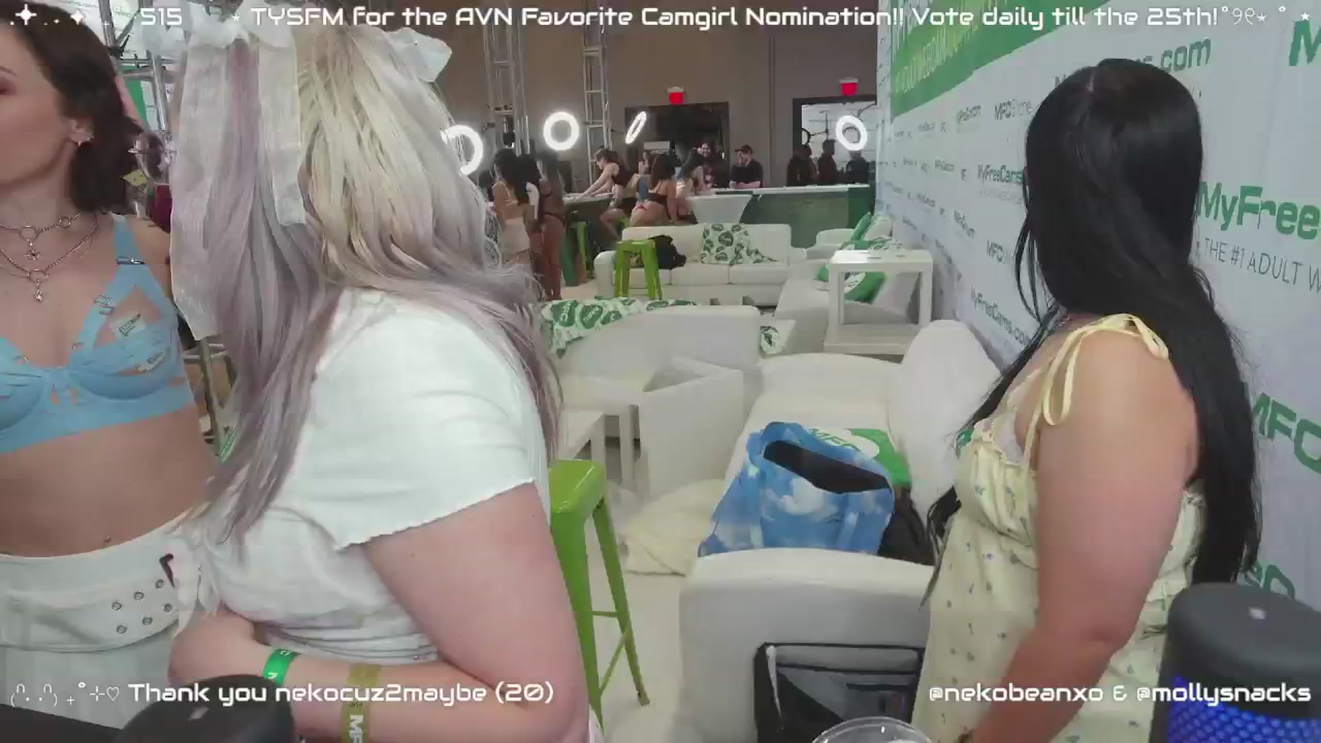 Gallery image thumbnail from Nekobeanxo's myfreecams stream on, 01/23/2025, 02:34 image 3 of 20