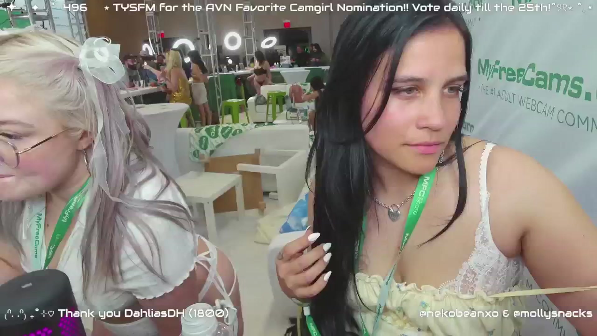 Gallery image thumbnail from Nekobeanxo's myfreecams stream on, 01/23/2025, 02:34 image 14 of 20