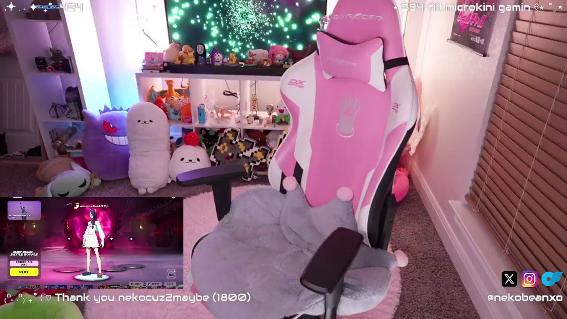 Gallery image thumbnail from Nekobeanxo's myfreecams stream on, 02/01/2025, 03:28 image 3 of 20