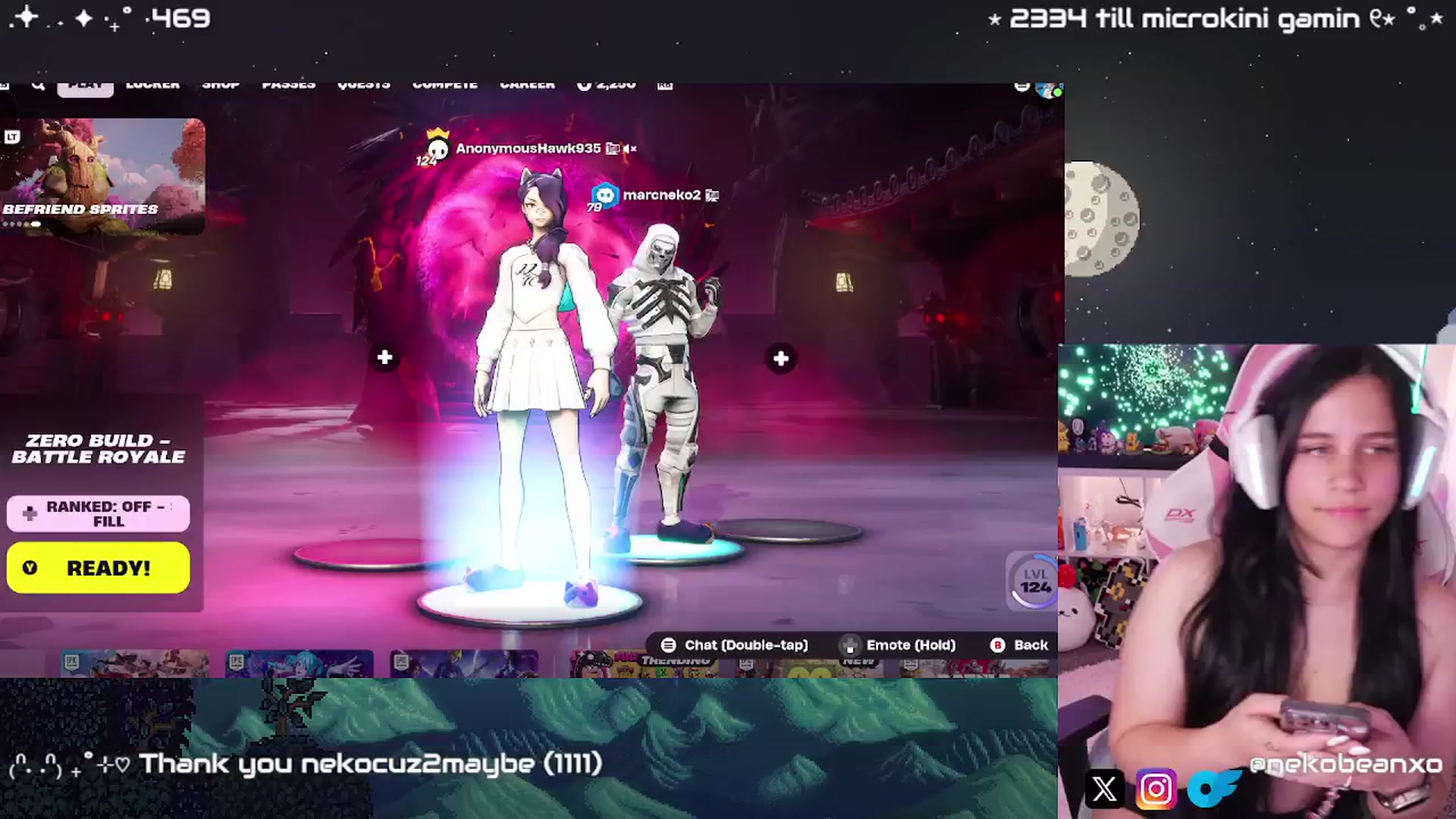 Gallery image thumbnail from Nekobeanxo's myfreecams stream on, 02/01/2025, 03:28 image 1 of 20